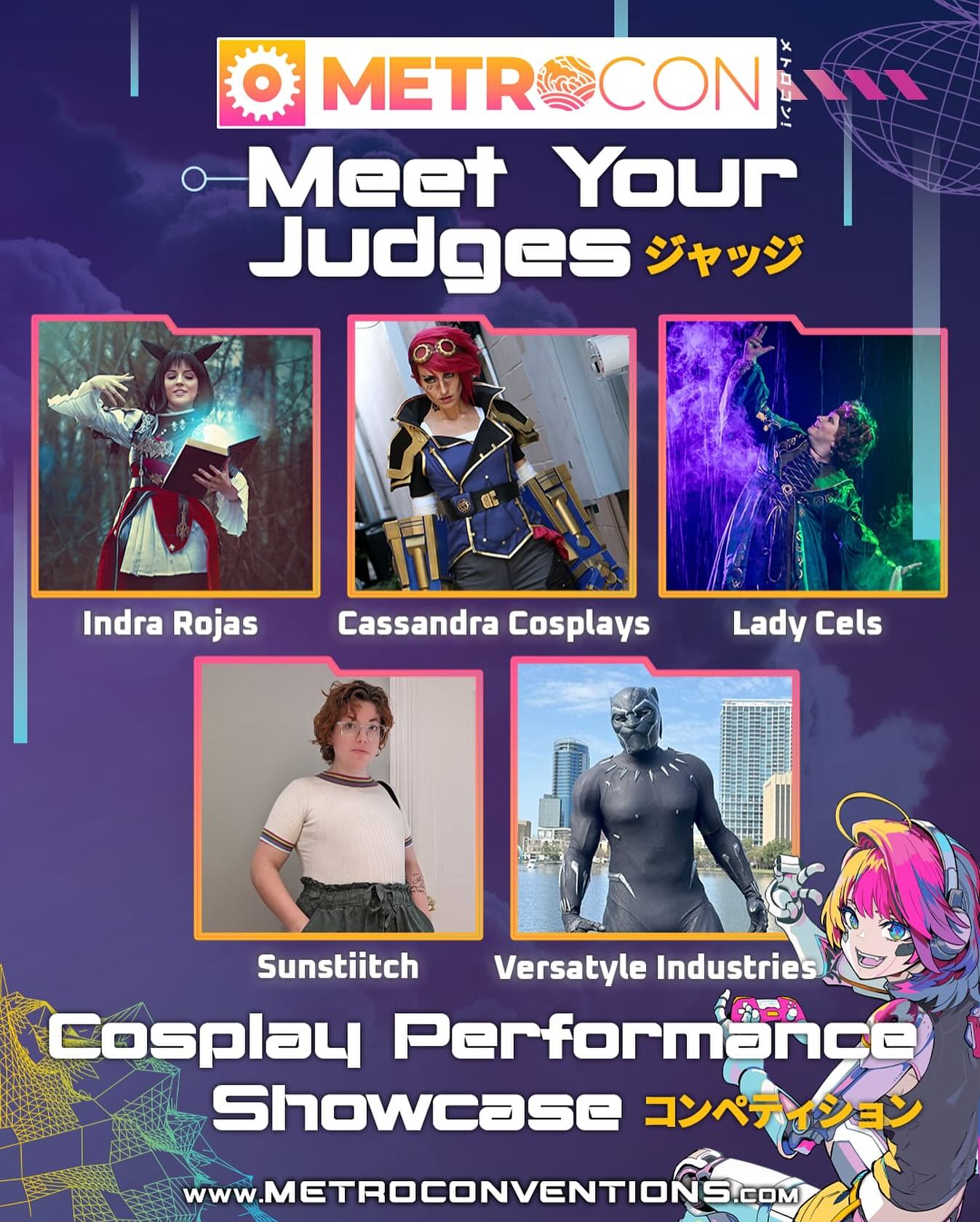 METROCON - Meet your judges for this year’s Cosplay Performance ...