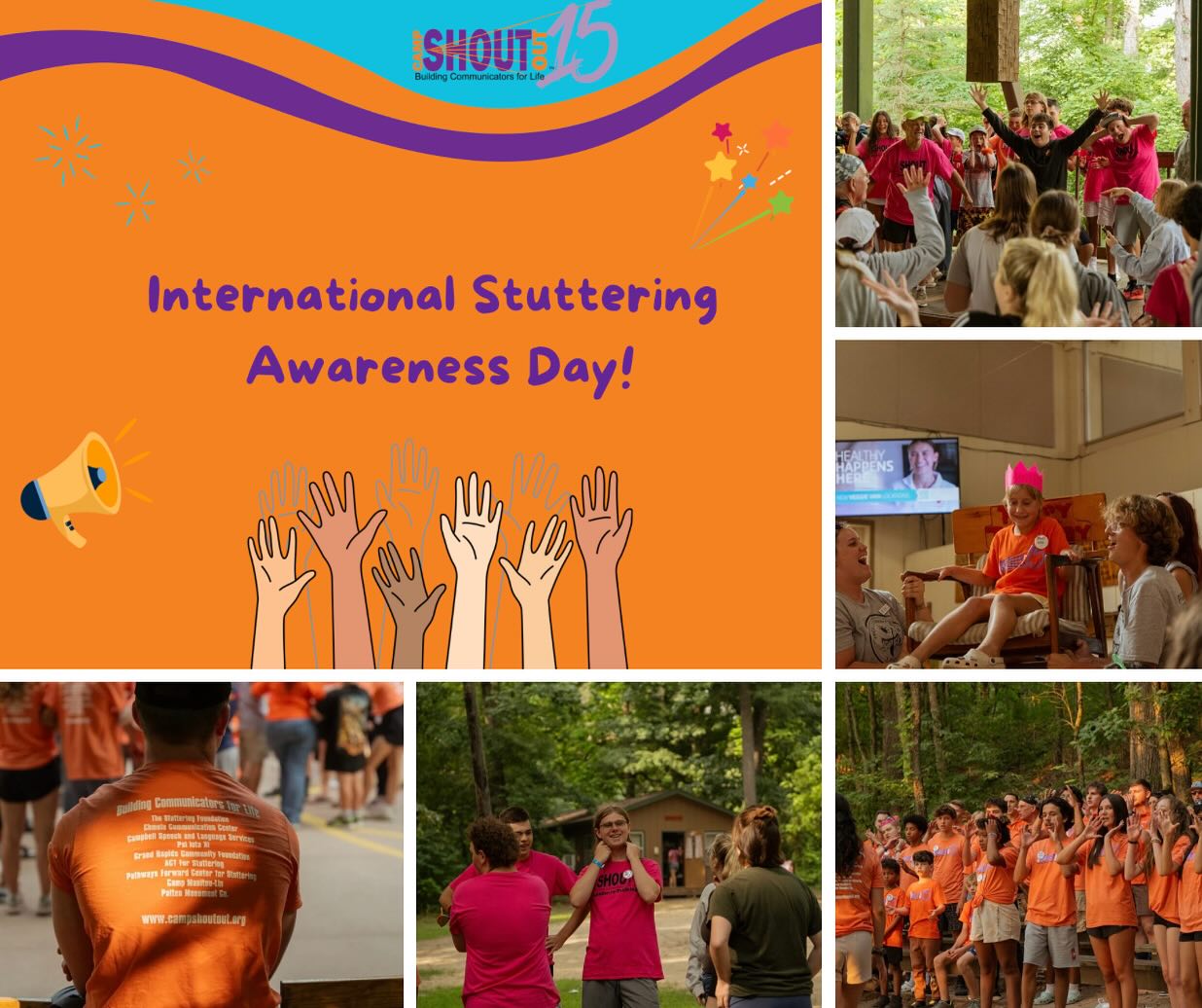 HAPPY INTERNATIONAL... - Camp Shout Out for Youth Who Stutter | Facebook
