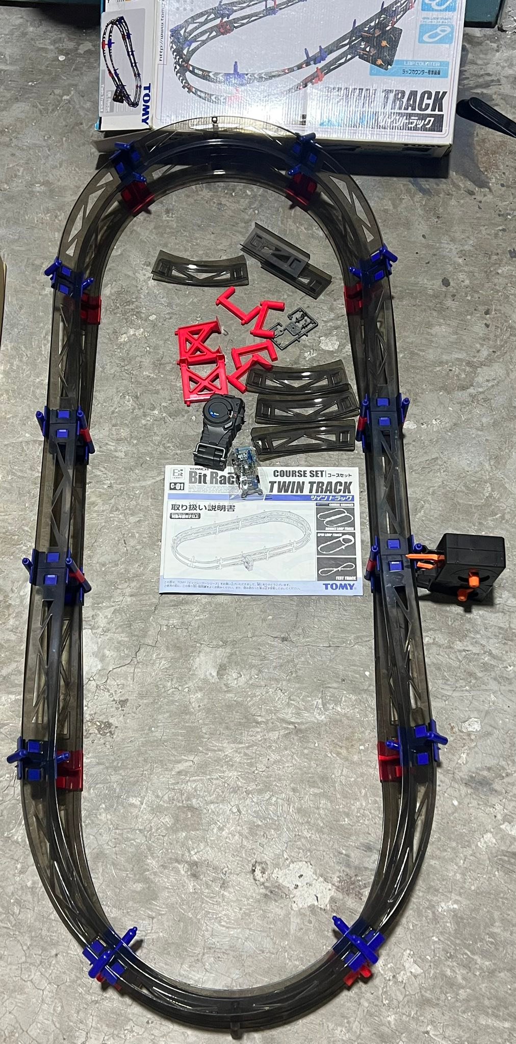 Tomica Bit Racer Course Set Twin Track Loc: San Pedro City Laguna