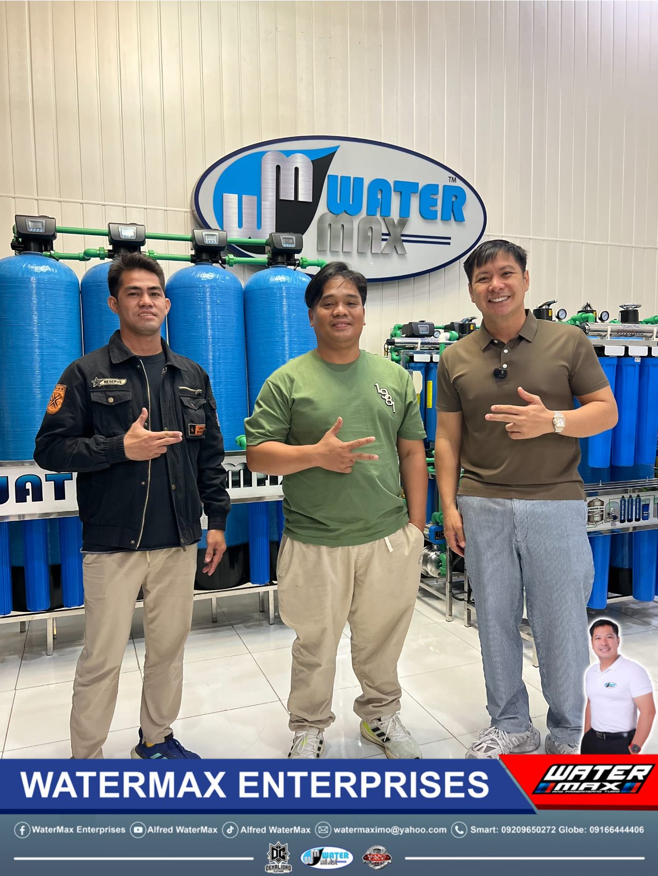WaterMax - Our first walkin client for today from Plaridel Bulacan💦 We ...