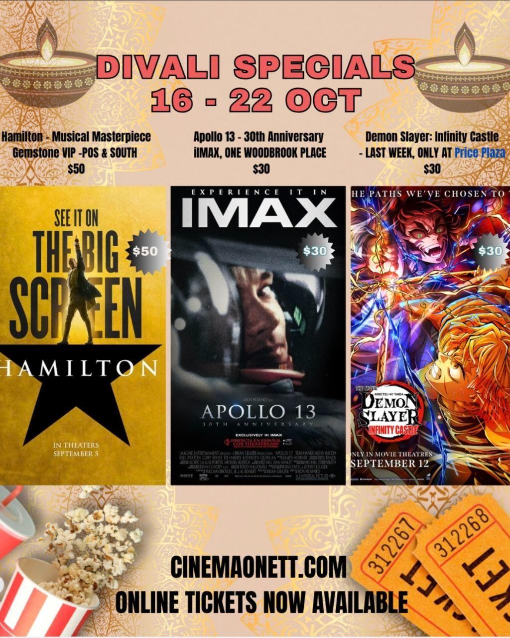 CinemaOne - DIVALI SPECIALS – OCT 16–22! Celebrate the... | Facebook