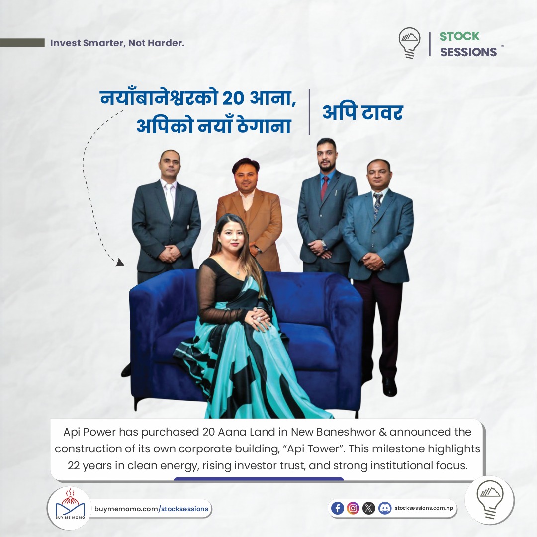Stock - Api Power has purchased 20 Aana Land in New Baneshwor ...