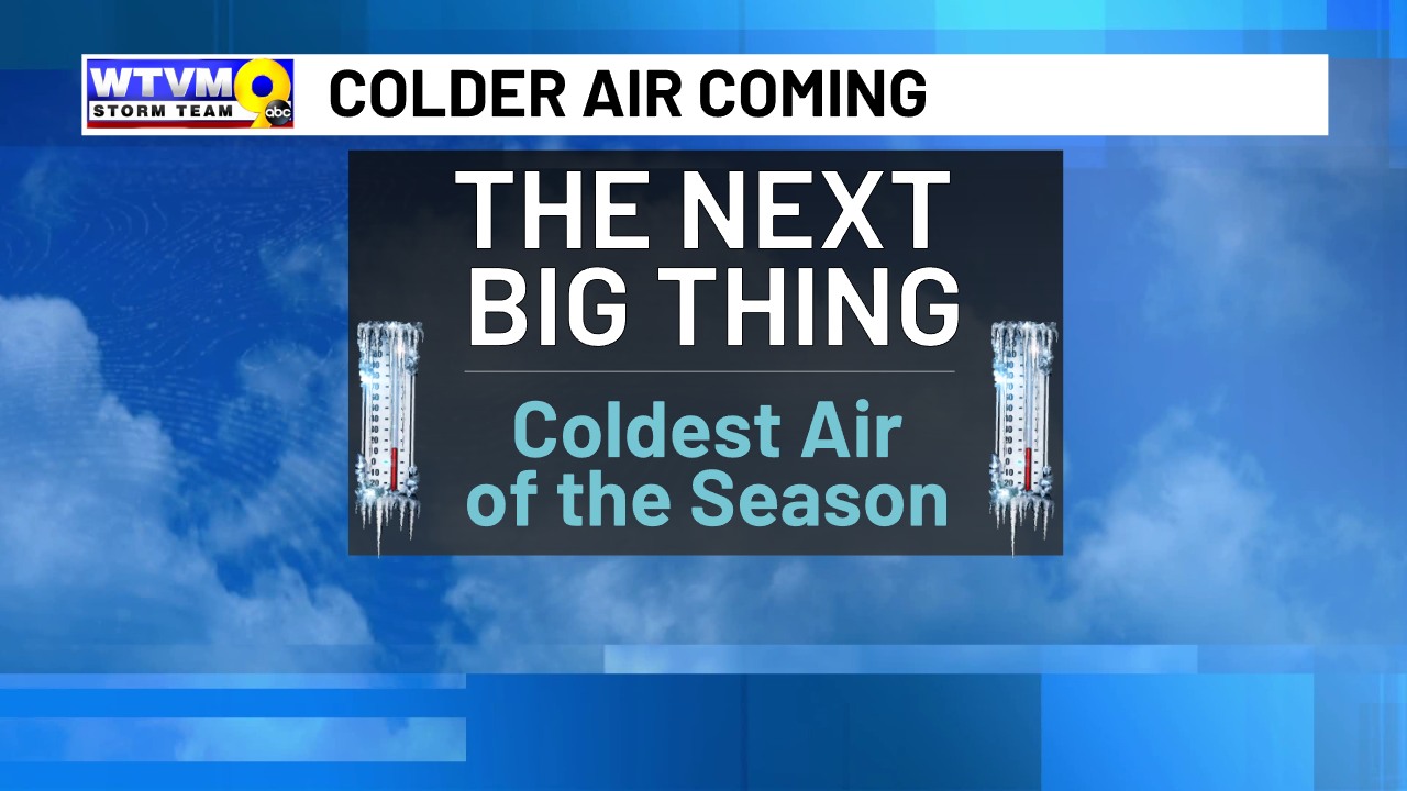 Some patchy frost is possible Friday... - Tyler Allender WTVM | Facebook