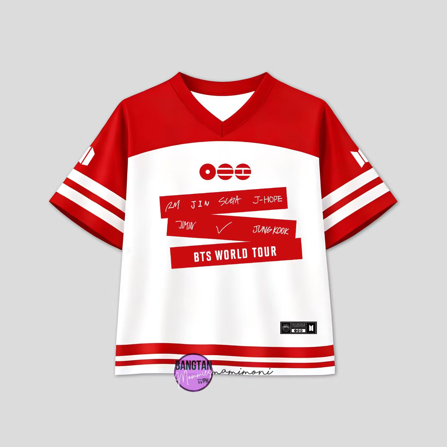 BTS ARIRANG WORLD TOUR JERSEY TOP ?₱1,099 ~ ARMY / MANILA 