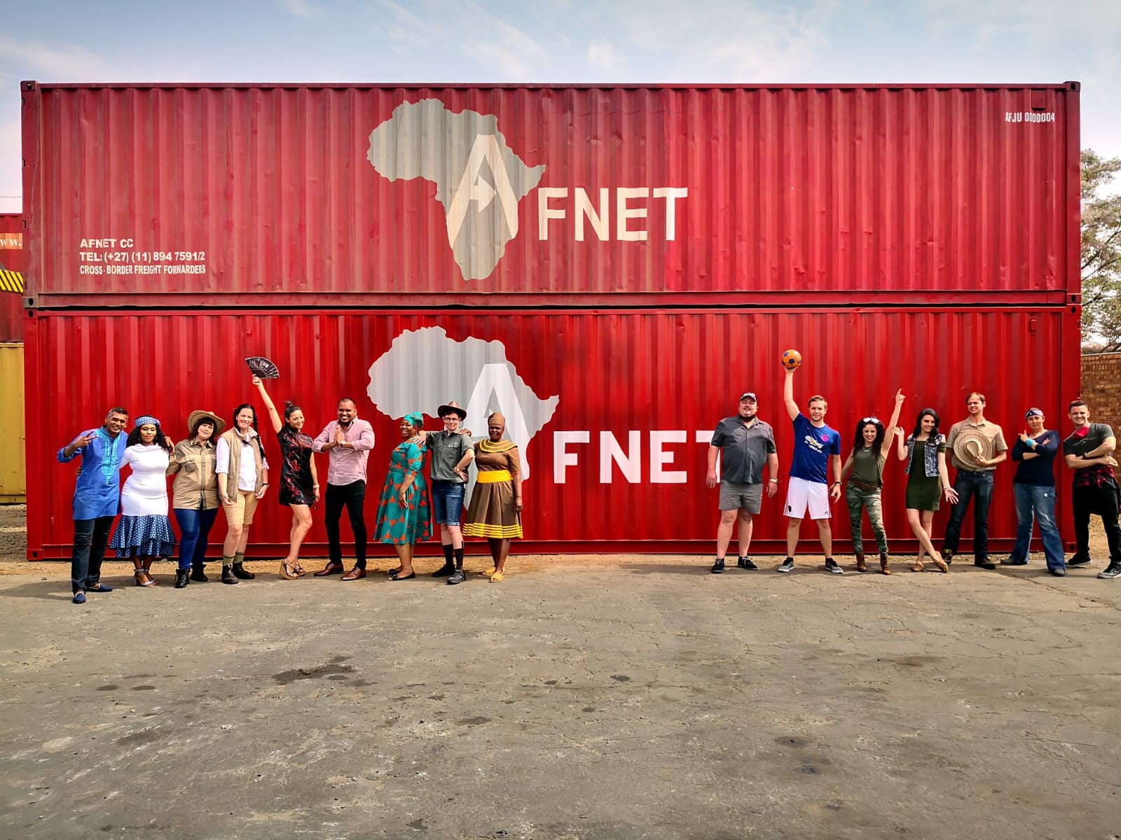 Afnet Group - Afnet JHB showing off their Heritage!