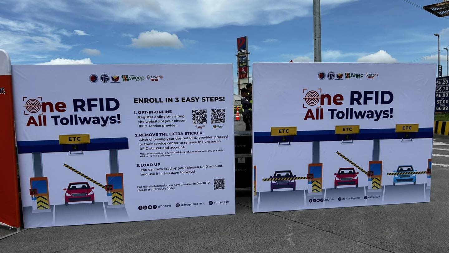 DZMM - TINGNAN: ‘ONE RFID ALL TOLLWAYS’ inilunsad ngayong araw Simula ...
