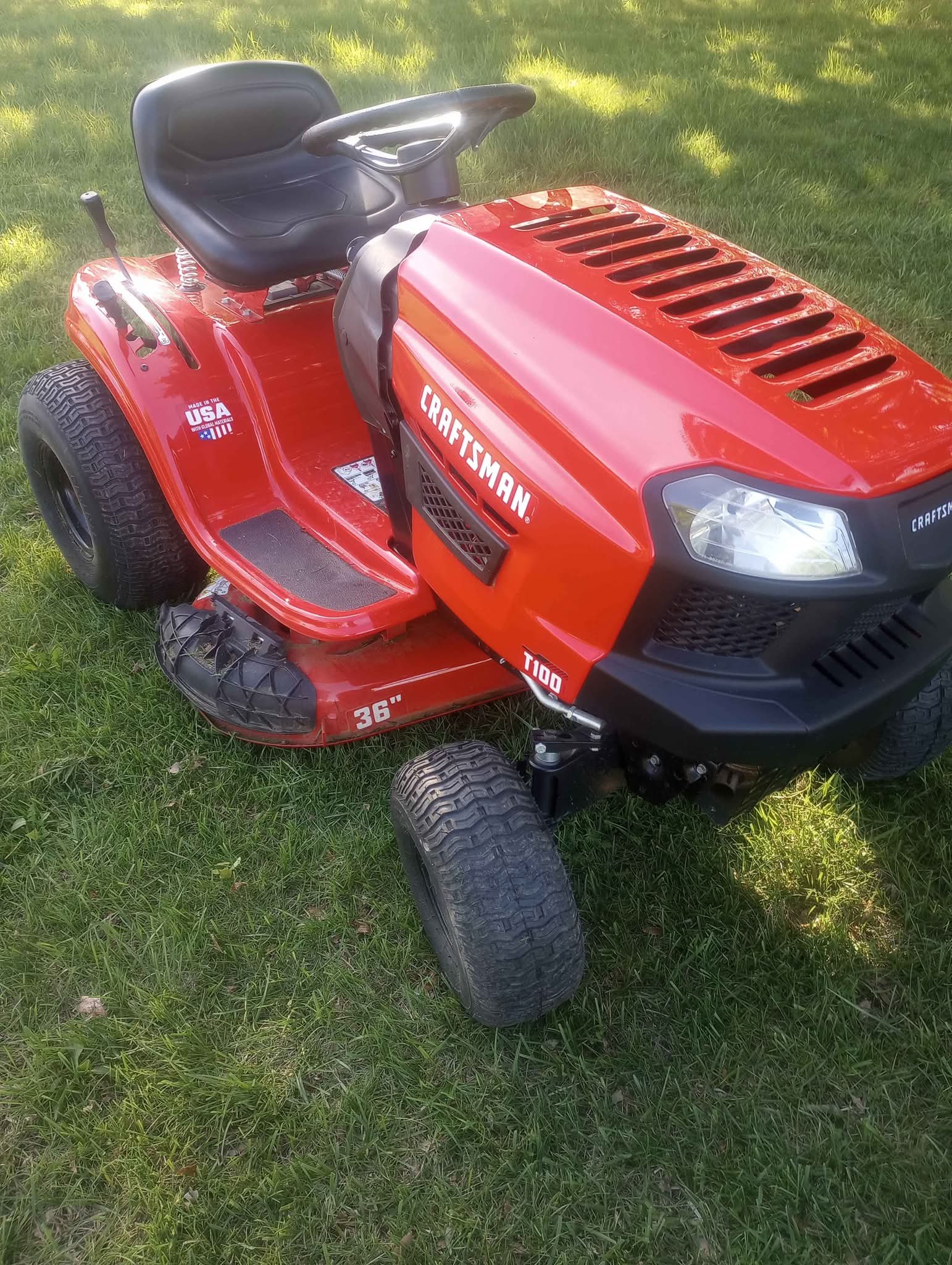 Brand New Brand new Craftsman 36 inch riding mower - Lawn Mowers ...