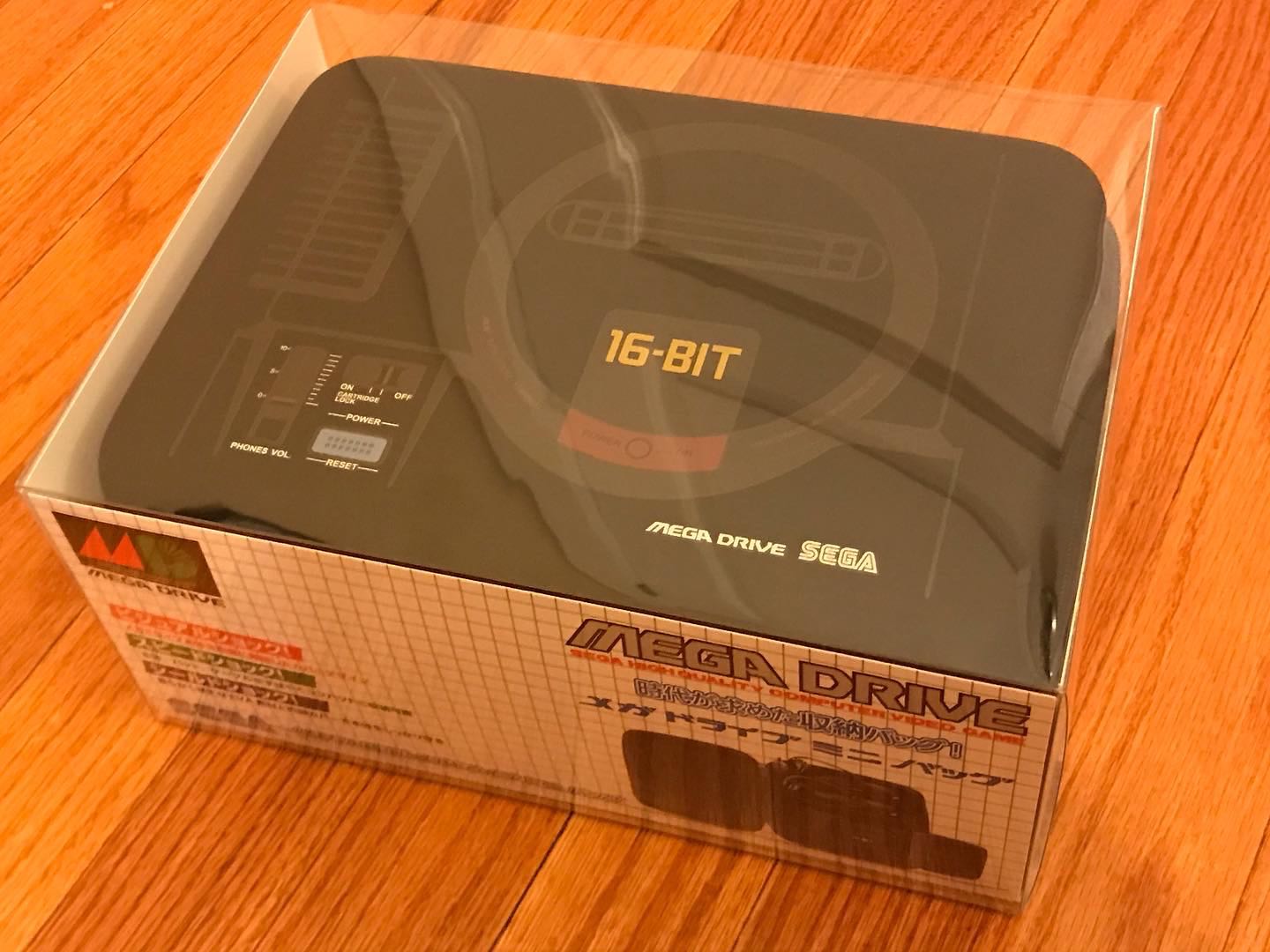 The Mega Drive Mini official carrying case!