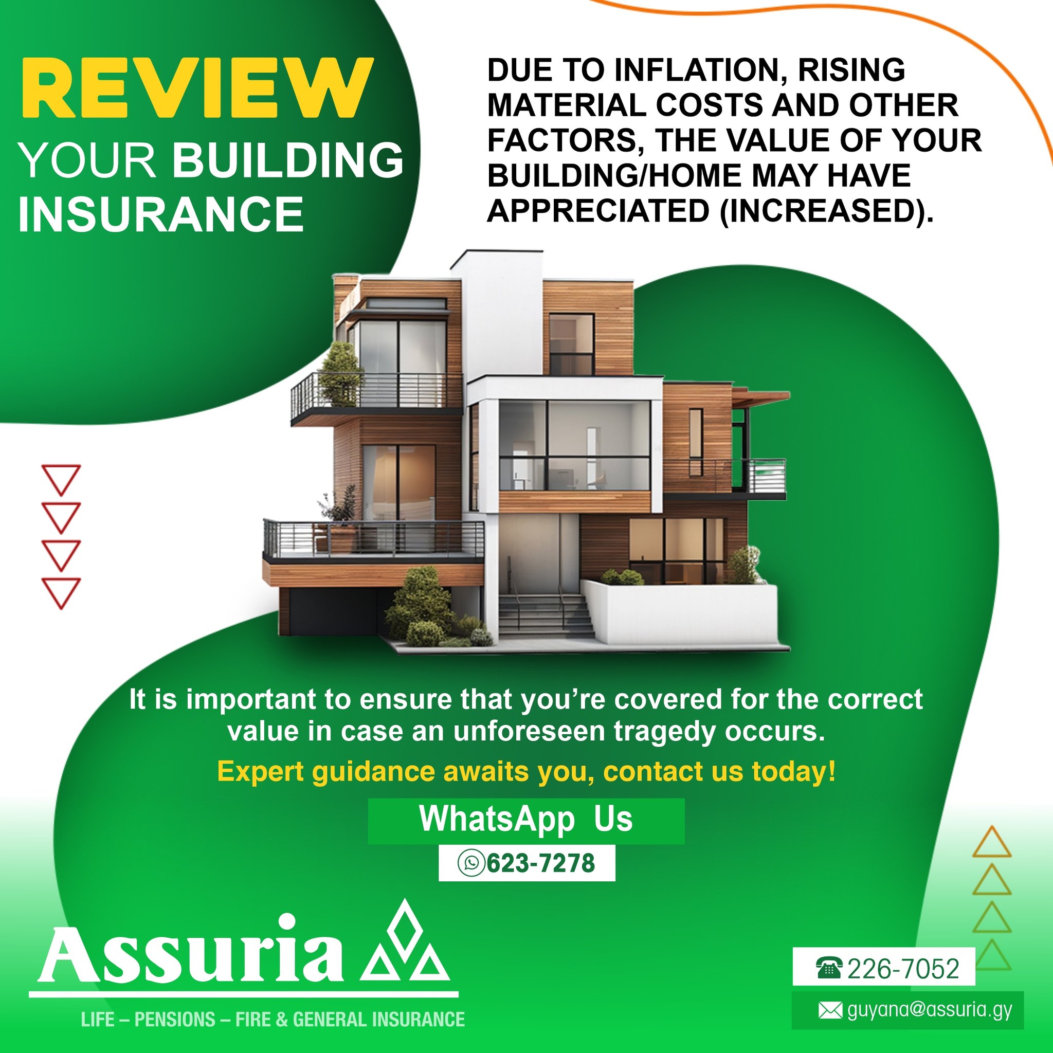 Assuria - Is your building insurance keeping up with the times? 🏠💼 Don ...