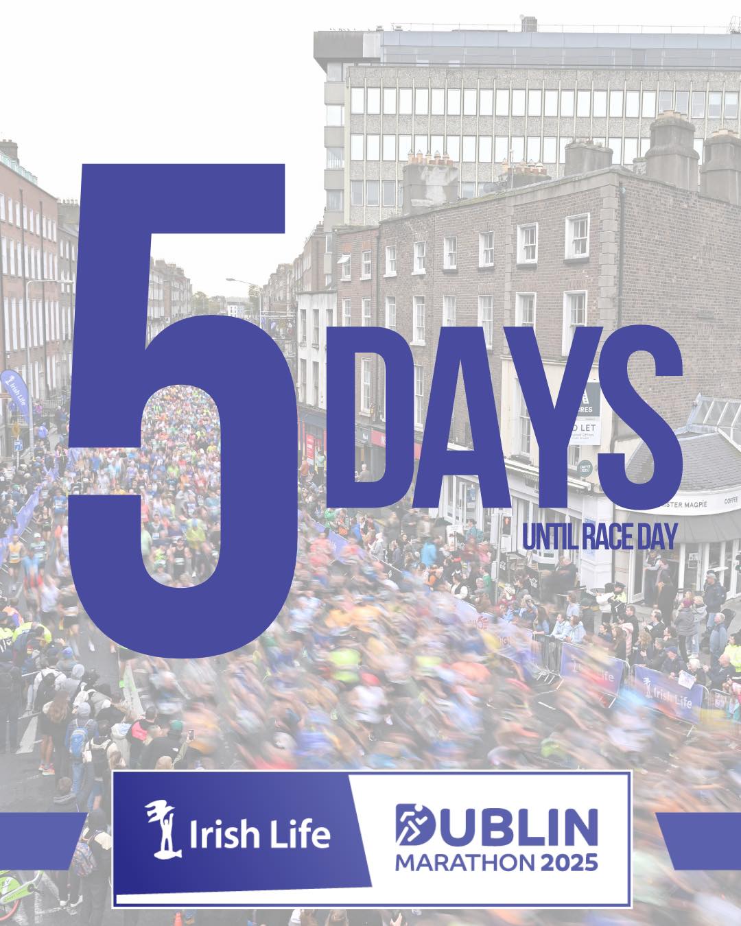 The Countdown Is On 🎉 🏁... - Irish Life Dublin Marathon | Facebook
