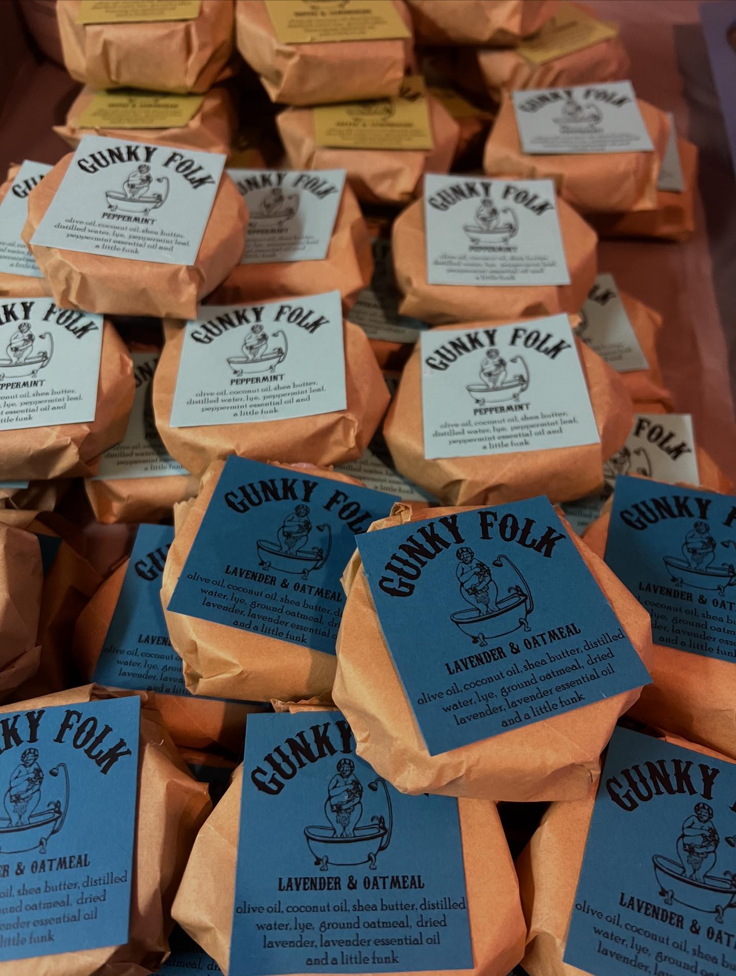 Gunky Folk Soap & Sundries