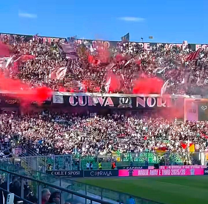 Ultras - 32.922 SPETTATORI [Serie B] Stadio Renzo Barbera 🇮🇹 PALERMO ...