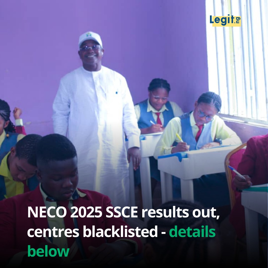 Legit.ng - NECO has released the 2025 SSCE results. The... | Facebook