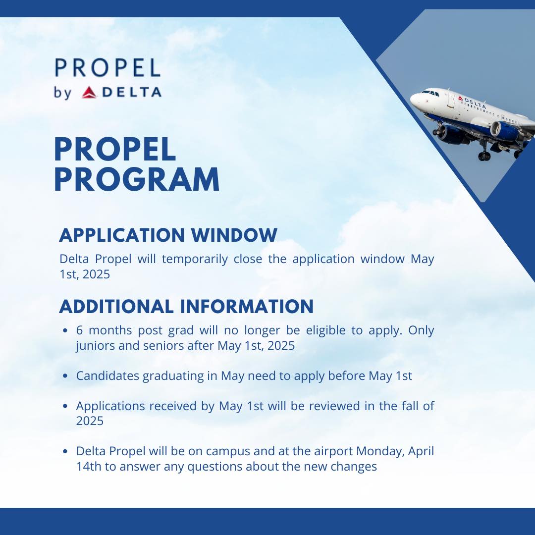 MSU Aviation - Propel Program Updates -Application... | Facebook