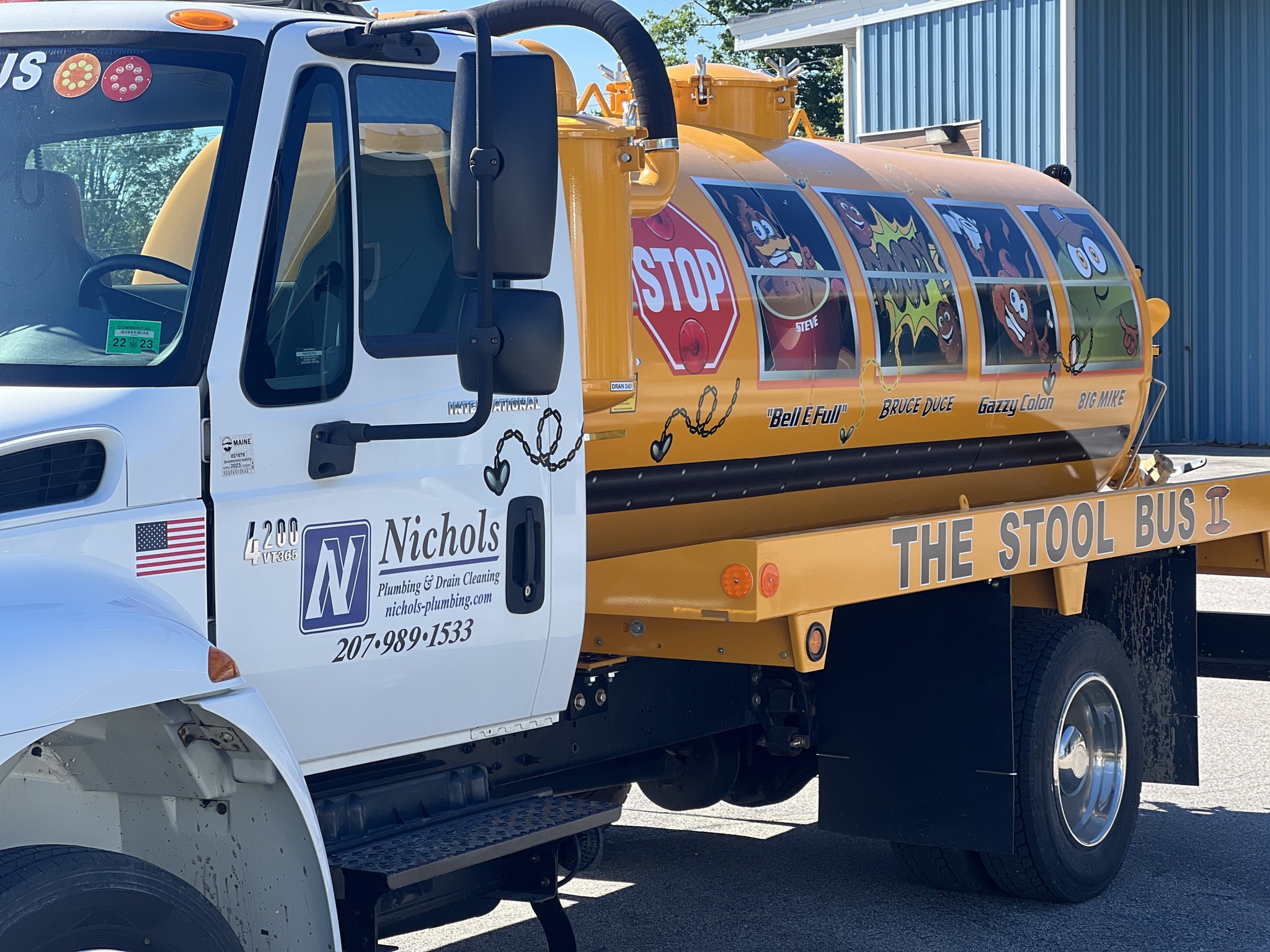 Nichols - 🚍💩 The Stool Bus II is rolling into town to save your septic ...
