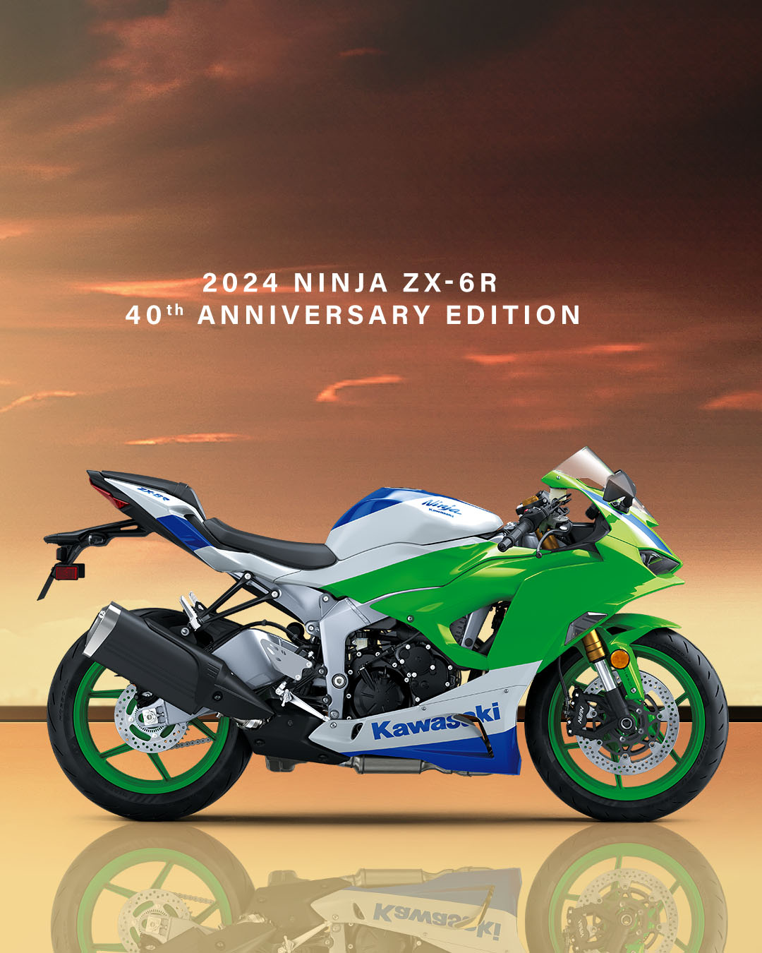 Kawasaki Ninja ZX6-R 40th anniversary edition revealed