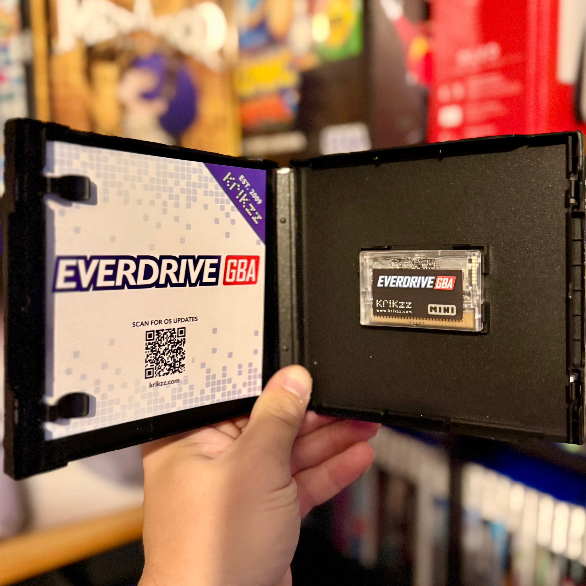 Everdrive GBA Mini – Scheda Espansione Con MicroSD PNY 32GB 