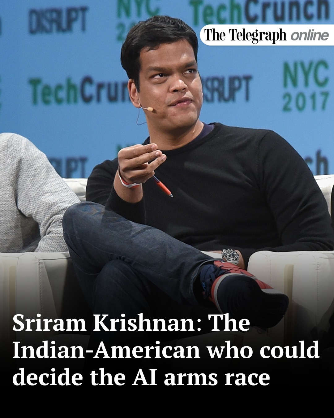 The Telegraph - Sriram Krishnan is the 6ft 6in tech guru... | Facebook