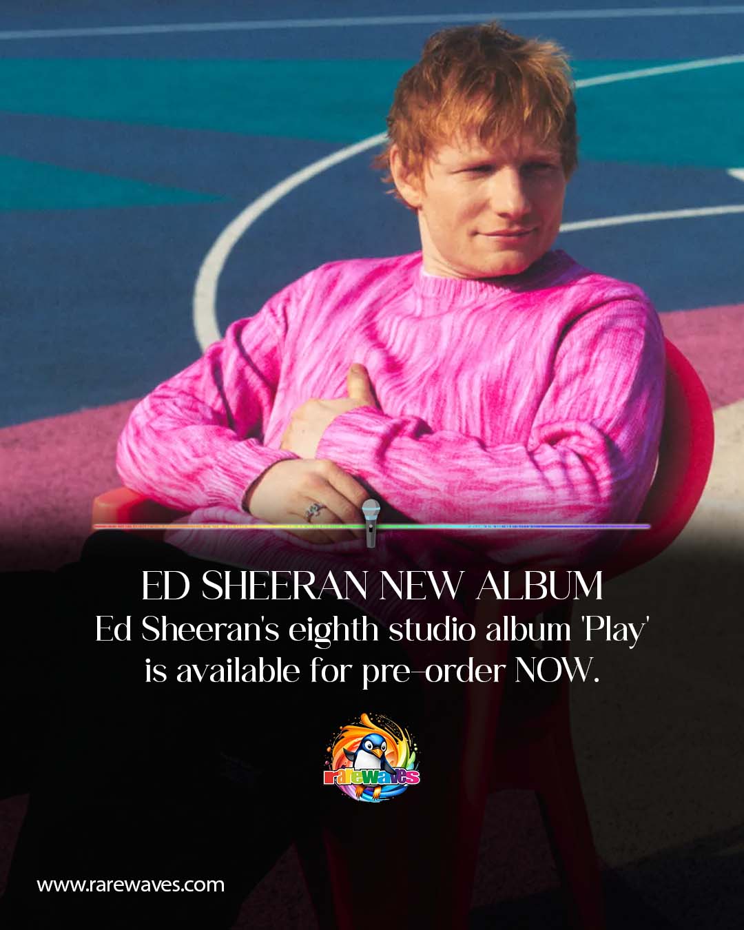 Ed Sheeran's Play Zoetrope album on Blood Records