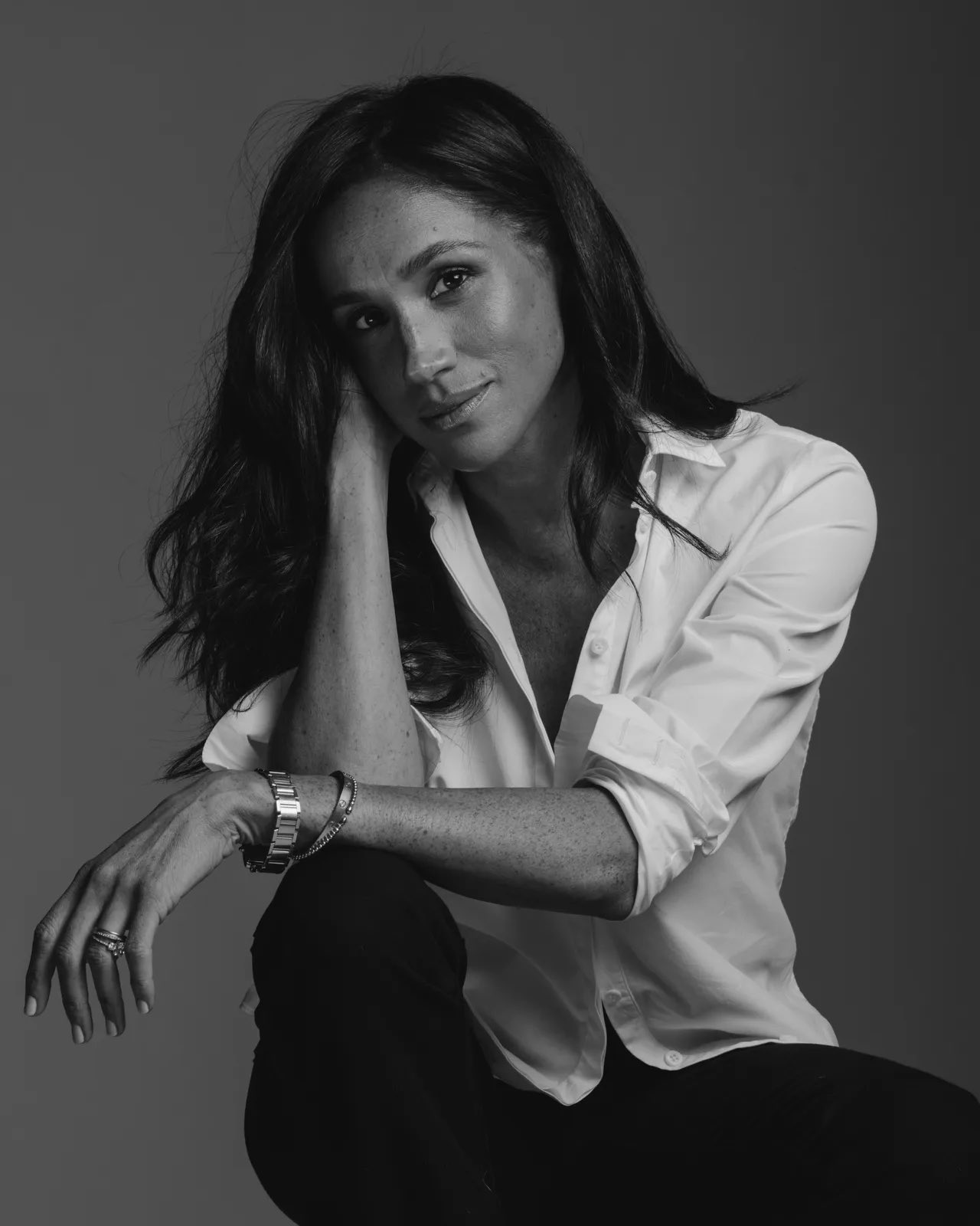 An unreleased photo of the... Meghan, Duchess of Sussex Facebook