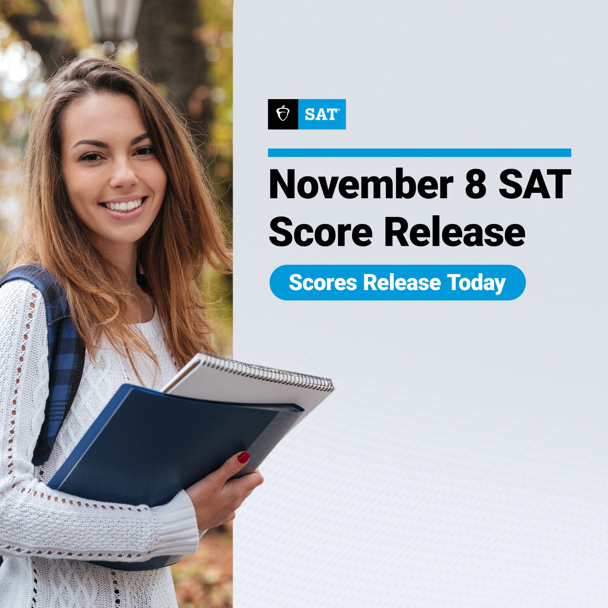 College Board - 💻 November 8 SAT scores will be available... | Facebook