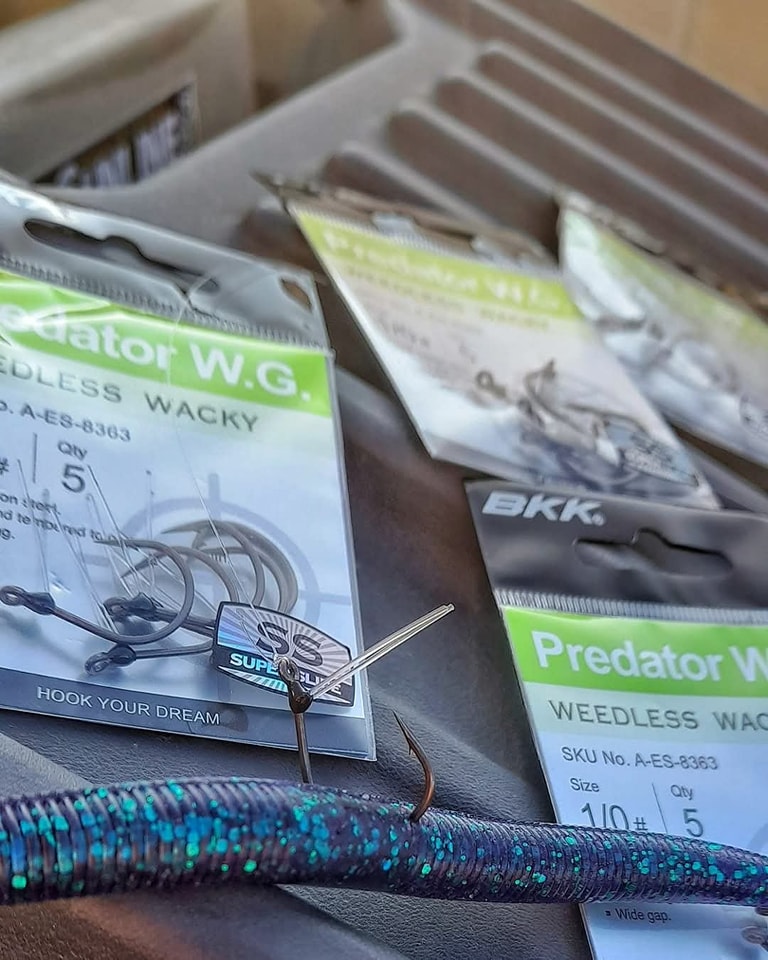 Fisherman's - The Weedless Wacky #BKK Ready to fish, the Predator WG ...