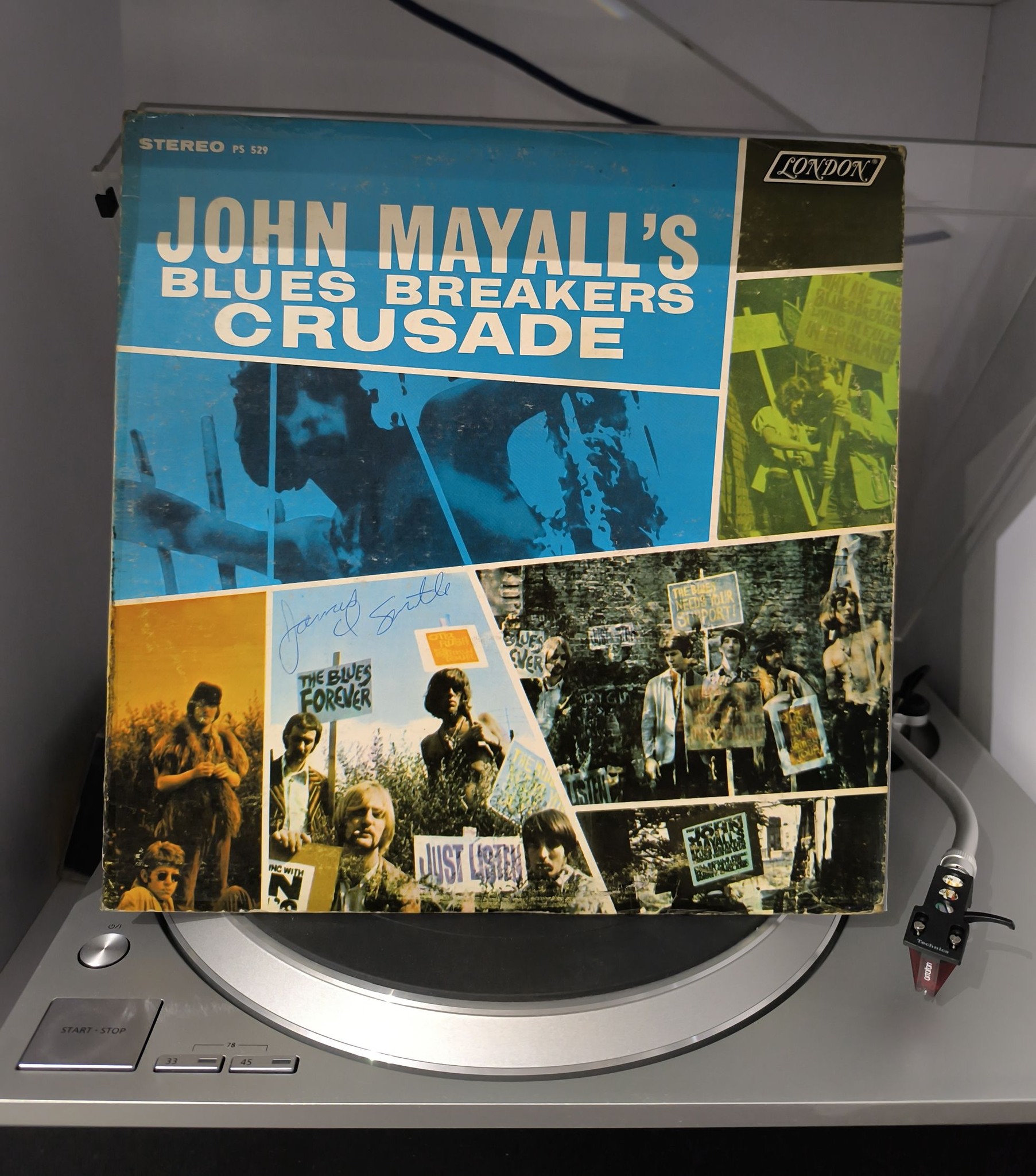 John Mayall's Crusade album featuring Mick Taylor and John McVie