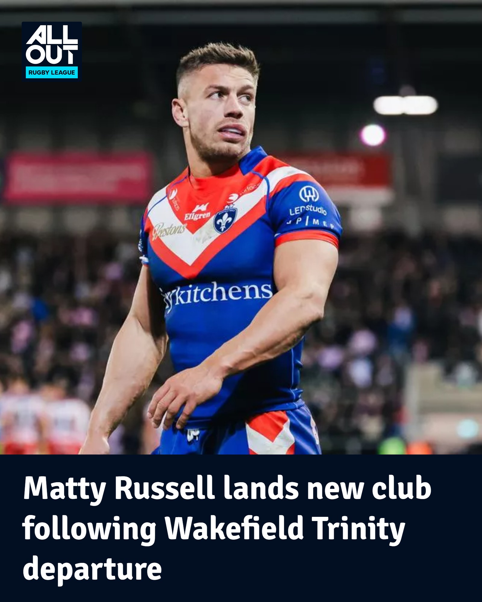 Matty Russell has another new club! - All Out Rugby League | Facebook