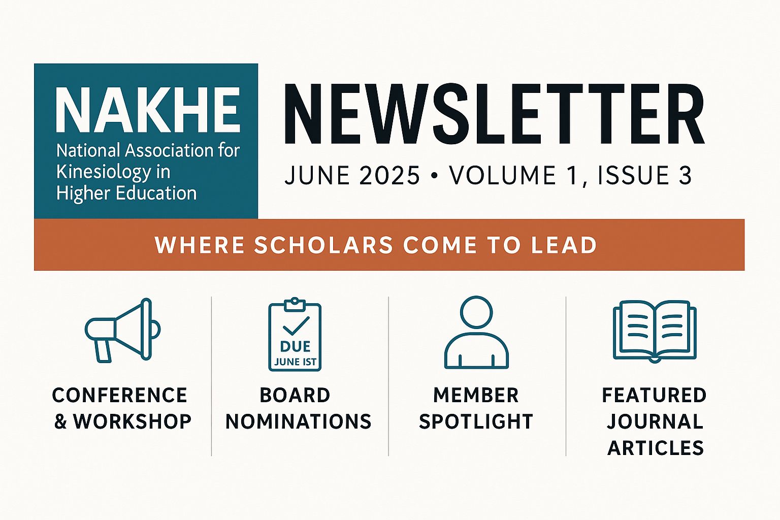 National - 📬 The June NAKHE Newsletter is here! Dive into the latest ...