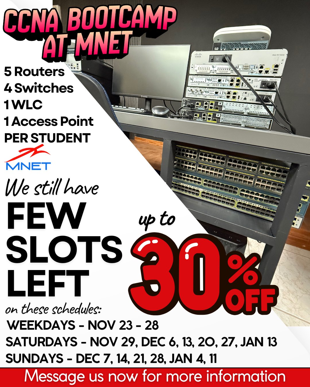 MNet - Real CCNA Labs. Real Devices. Ito na ang pinaka-intensive na ...