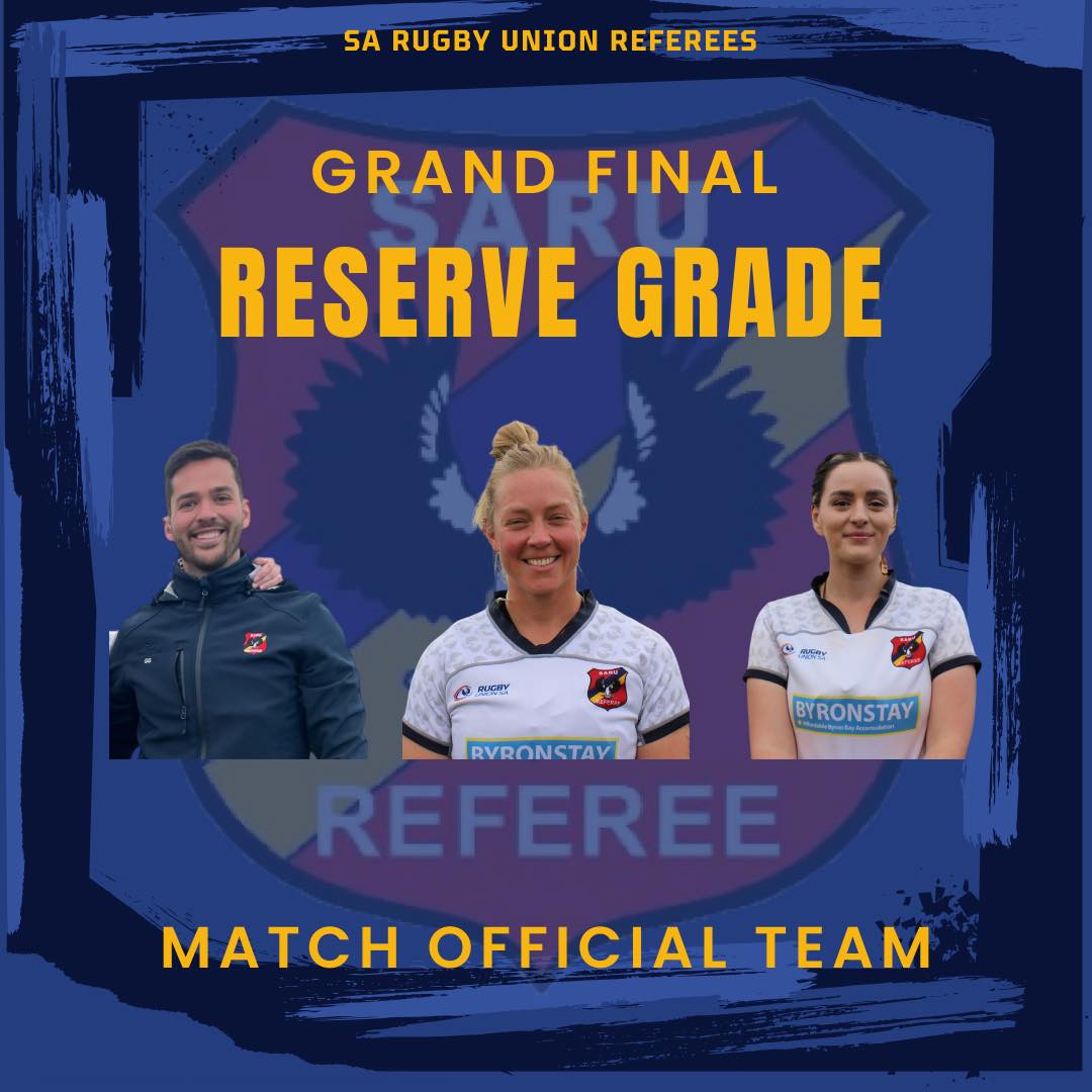 Introducing the Team of 5 for the... - SA Rugby Referees | Facebook