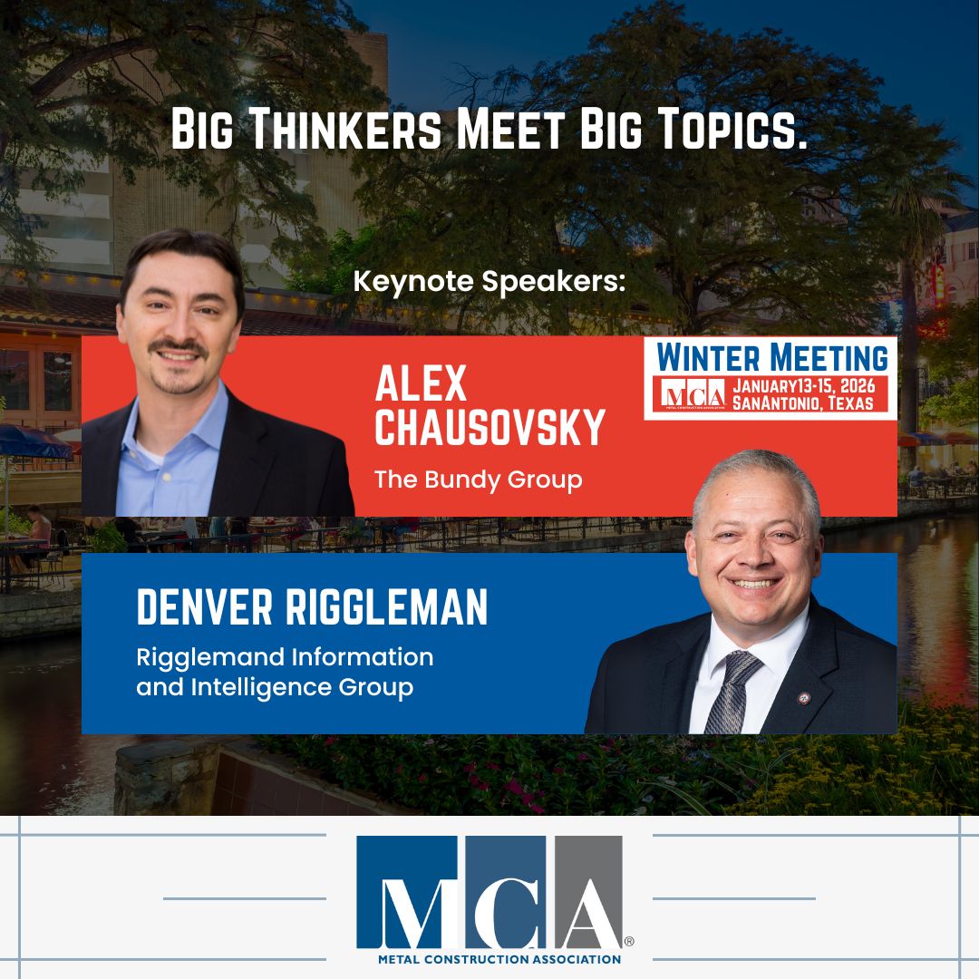 Metal - MCA is excited to announce two keynote experts for the 2026 ...