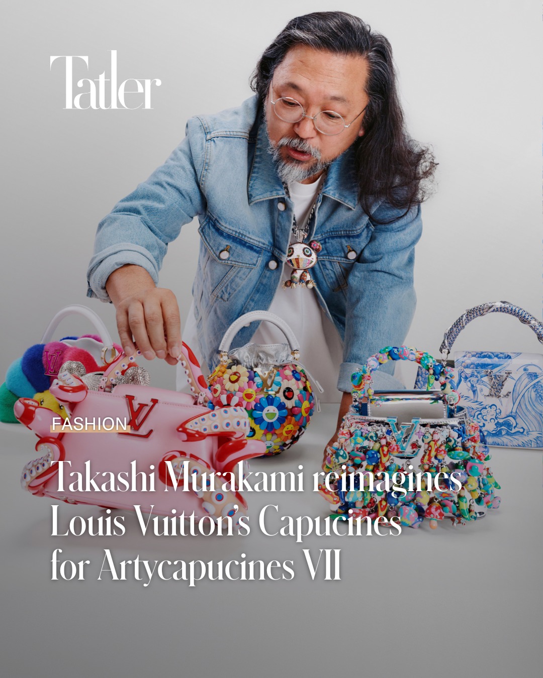 These Louis Vuitton x Murakami promo cards are selling for