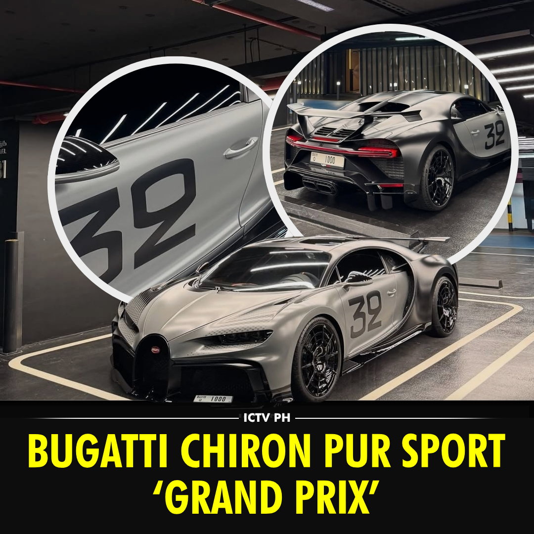 ICTV - Rate this Bugatti 1-10! The Bugatti Chiron Pur Sport ‘Grand Prix ...