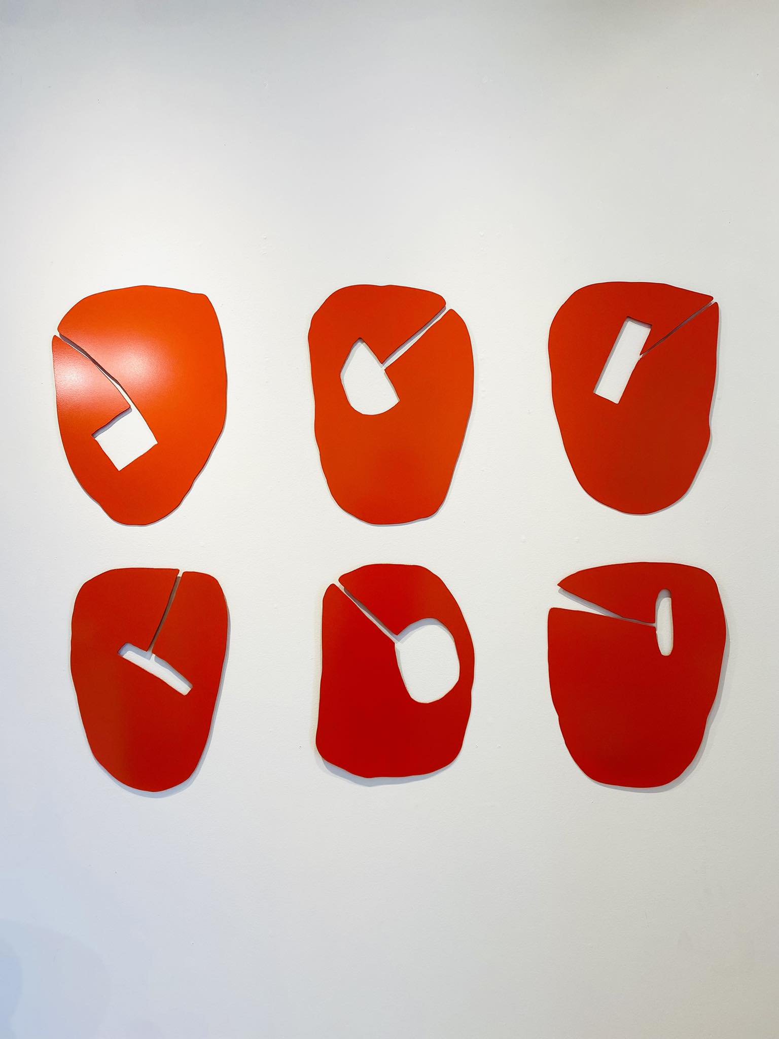 Corners - David Dowler 6 Opinions 40” x 50” Powder coated steel 2018 On ...