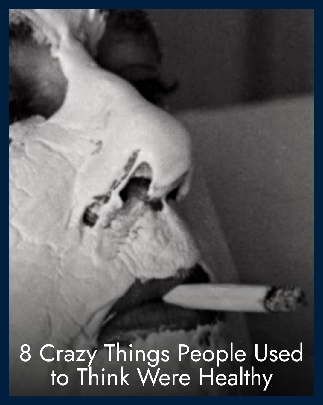 We can all say that our parents probably used products for us that today  wouldn't be considered safe. Have a look at these crazy things we used to think  were healthy. check