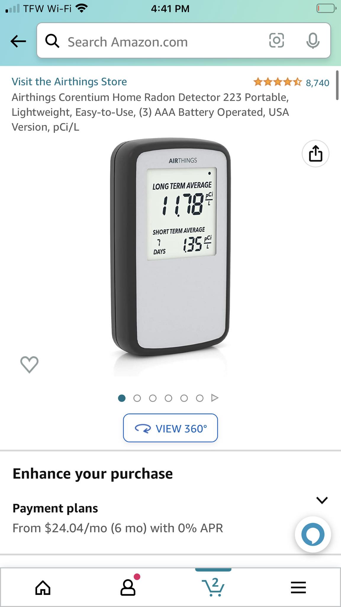 Is this a good home detector for radon? If not, what do you recommend?