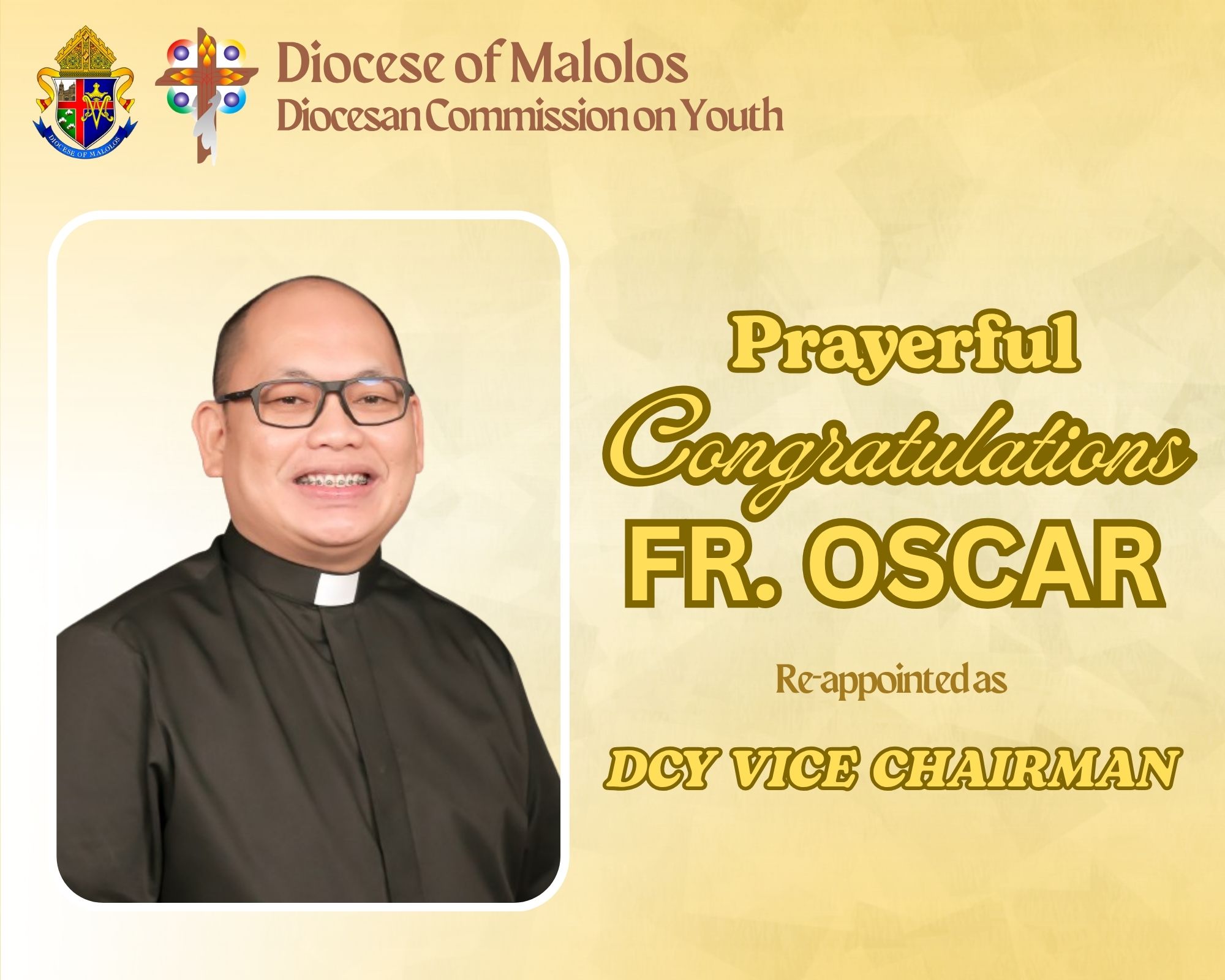 Diocesan - Prayerful congratulations to Rev. Fr. Oscar Christian C ...