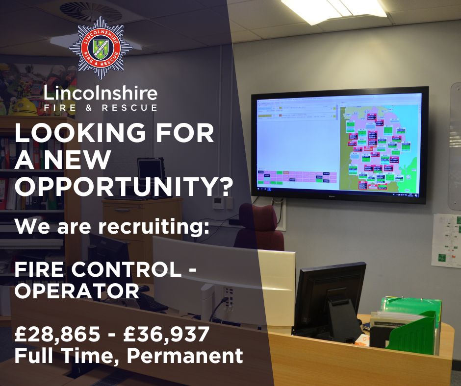 We're Recruiting: Fire... - Lincolnshire Fire and Rescue | Facebook