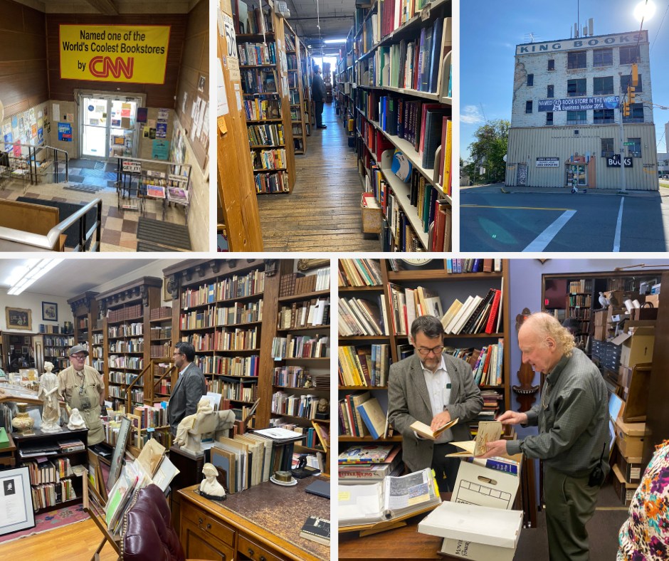 Library - Today #MiStateLibrarian Randy Riley and Special Collections ...