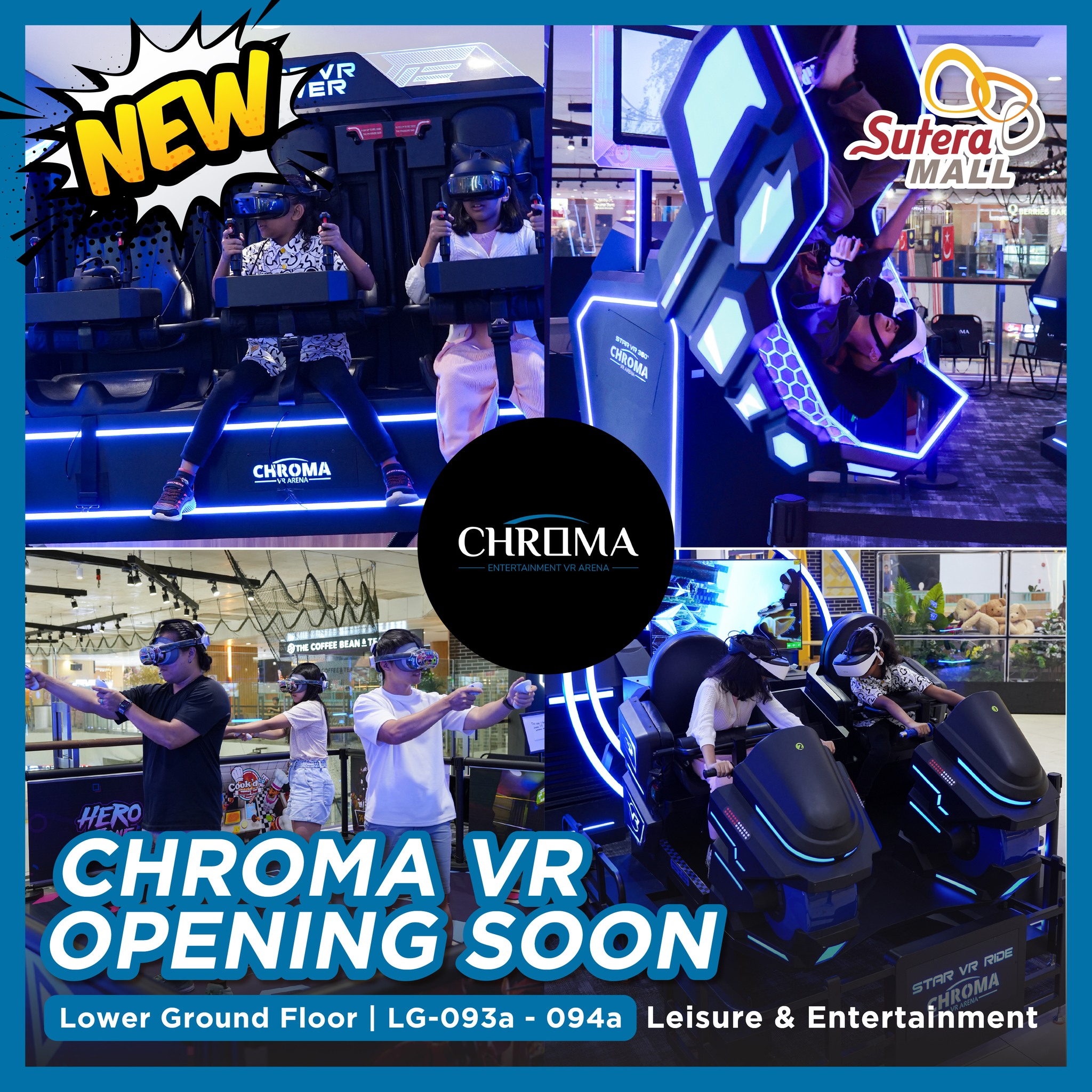 探索虚拟边界，感受未来体验。 【CHROMA... - Sutera Mall Johor Bahru | Facebook