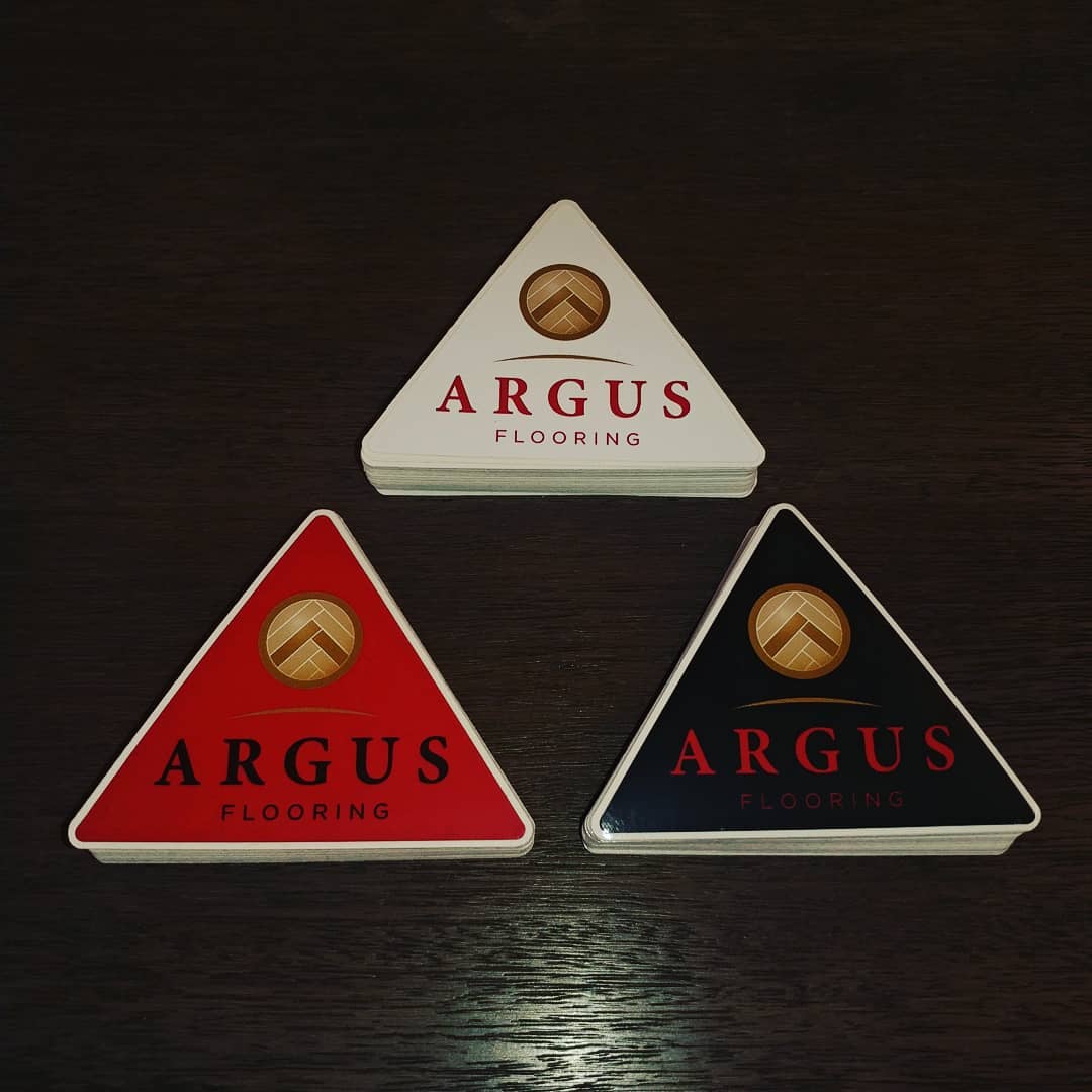 Argus Flooring - New stickers! Who doesn't love stickers?...