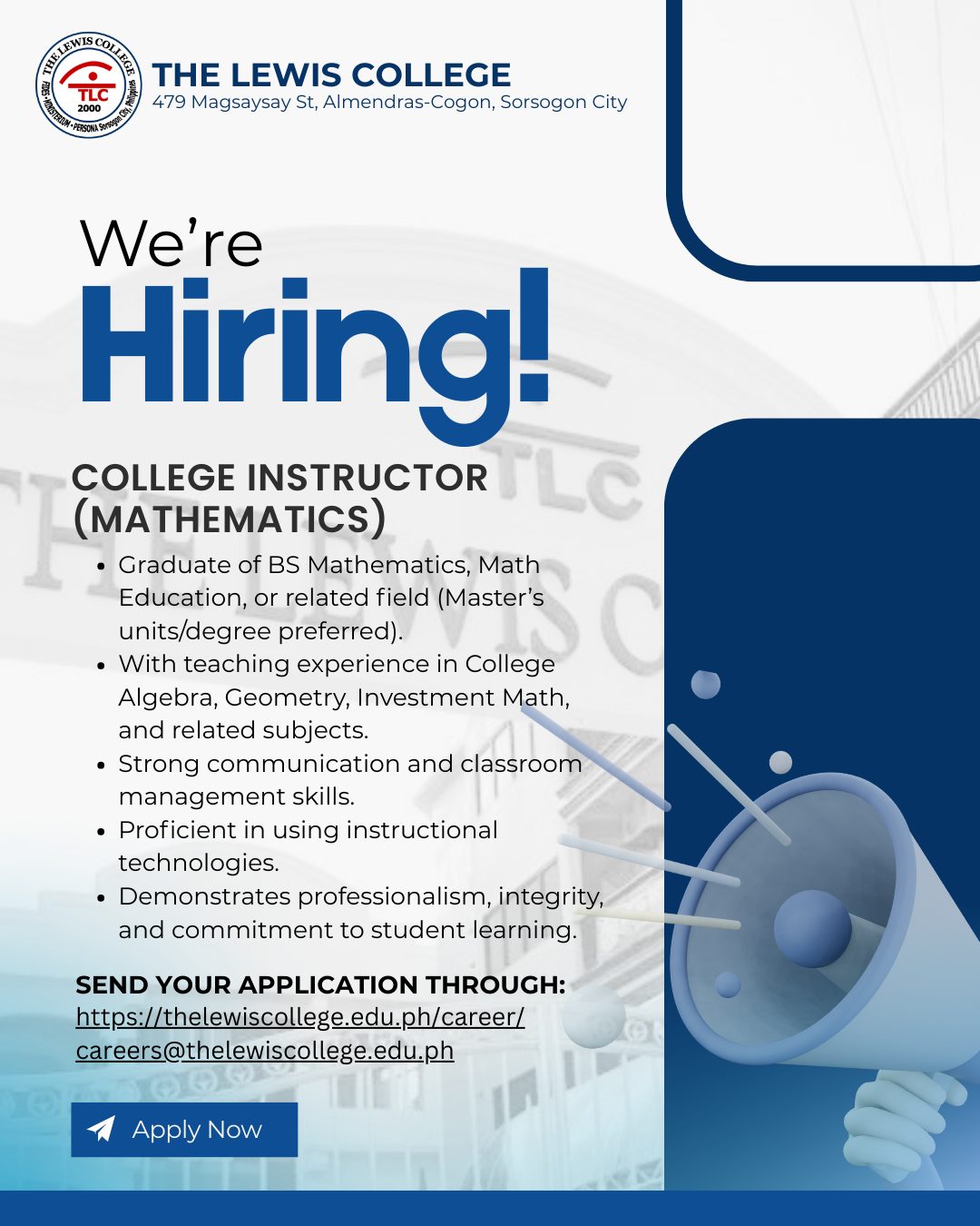 The Lewis College added a new photo. - The Lewis College