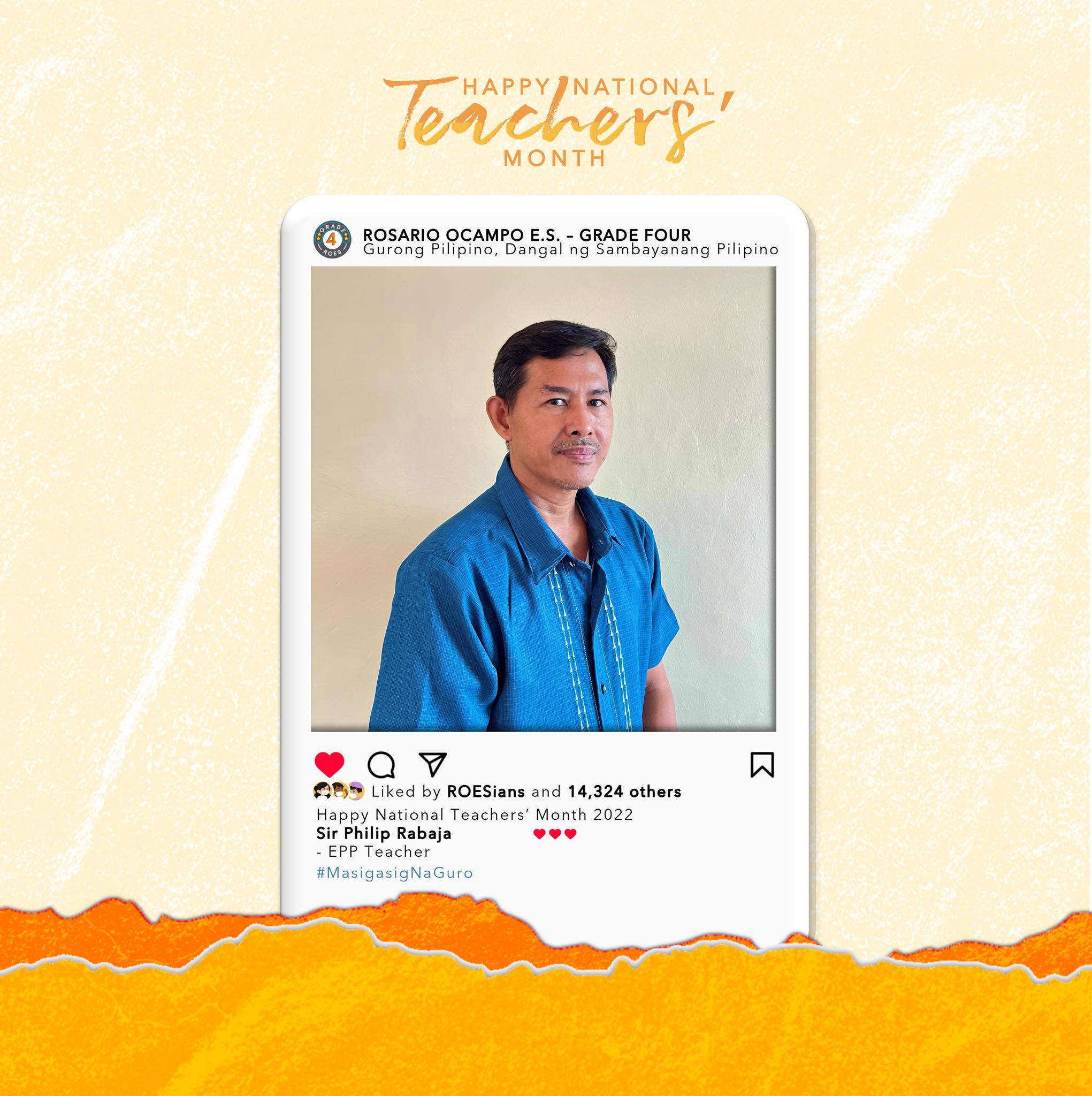 ROES Grade Four - Sir Philip G. Rabaja Pagpupugay sa ating...