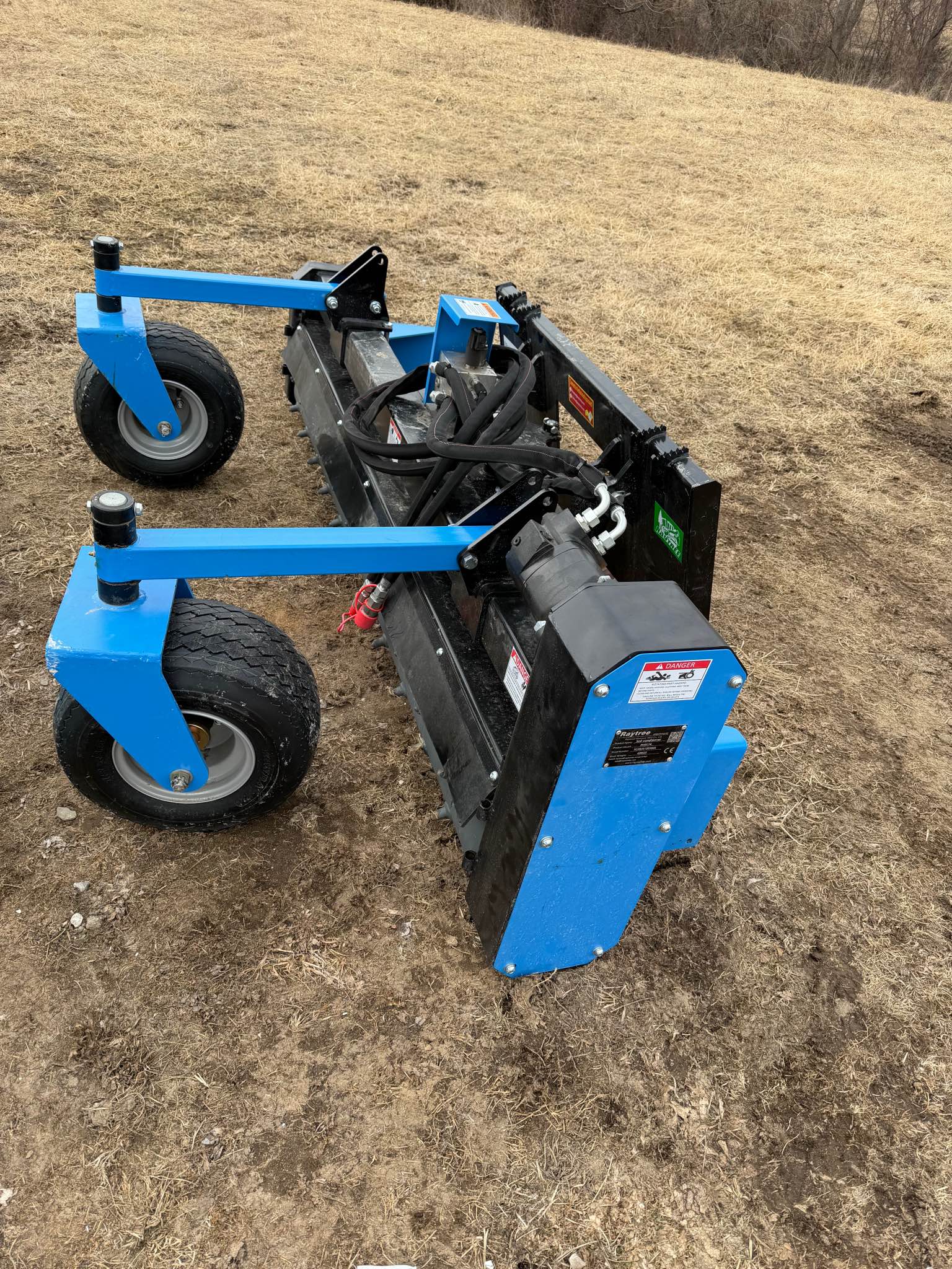 Raytree Soil Conditioner 78”/ Power Rake/ - Skid Steer - New/Unused ...