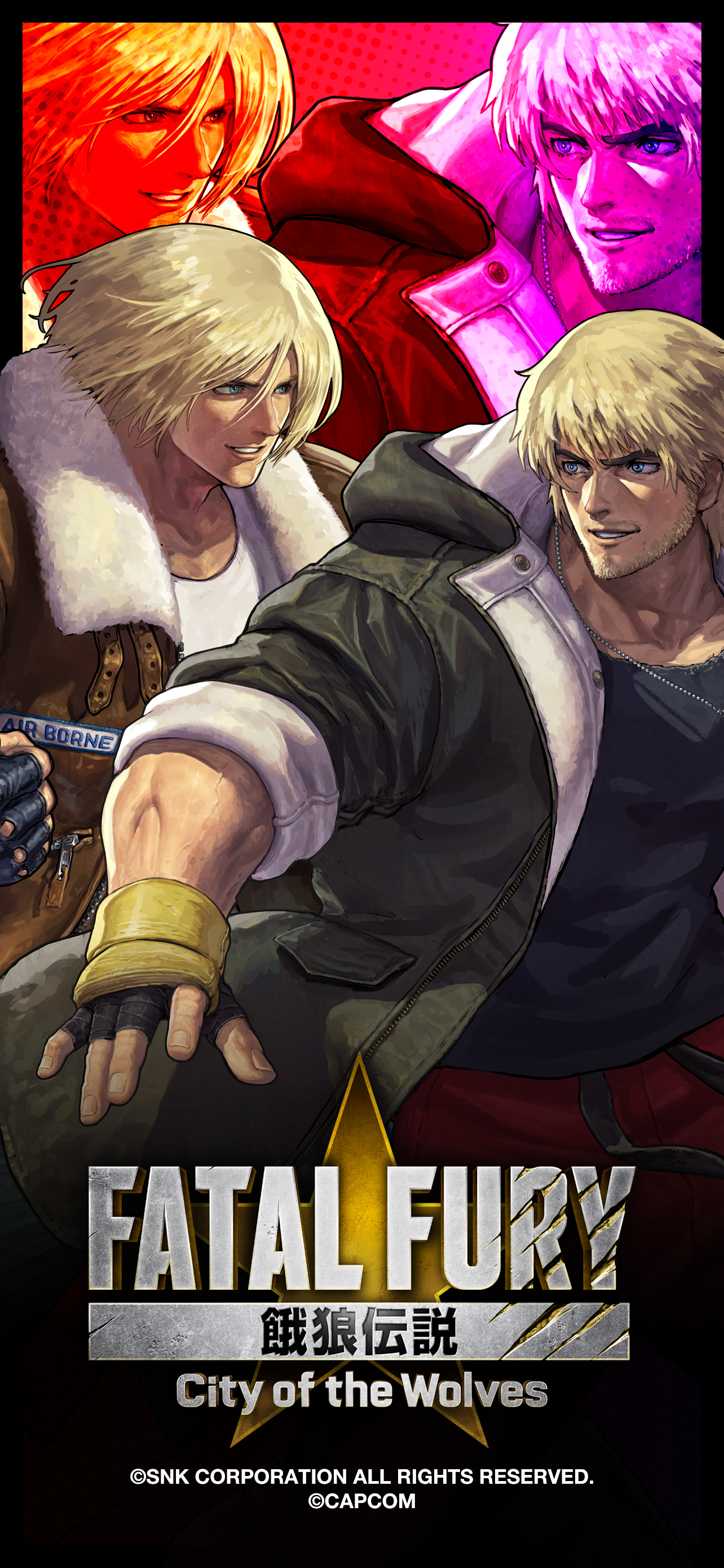 Fatal Fury: City of the Wolves new illustration by Eisuke Ogura