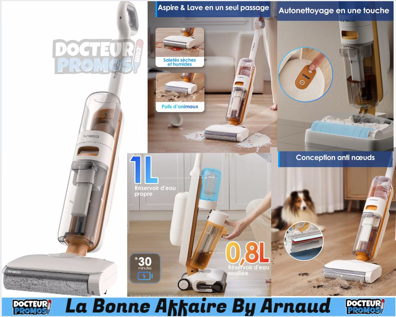 2 pièces) Rouleaux de Brosse de Remplacement Compatibles avec l'aspirateur eau et Poussière sans fil Tineco iFloor 3/ Floor One S3/ iFloor 2, Kit D'accessoires de Pièces de Rechange 2 pièces) Rouleaux de Brosse de Remplacement Compatibles avec l'aspirateur eau et Poussière sans fil Tineco iFloor 3/ Floor One S3/ iFloor 2, Kit D'accessoires de Pièces de Rechange