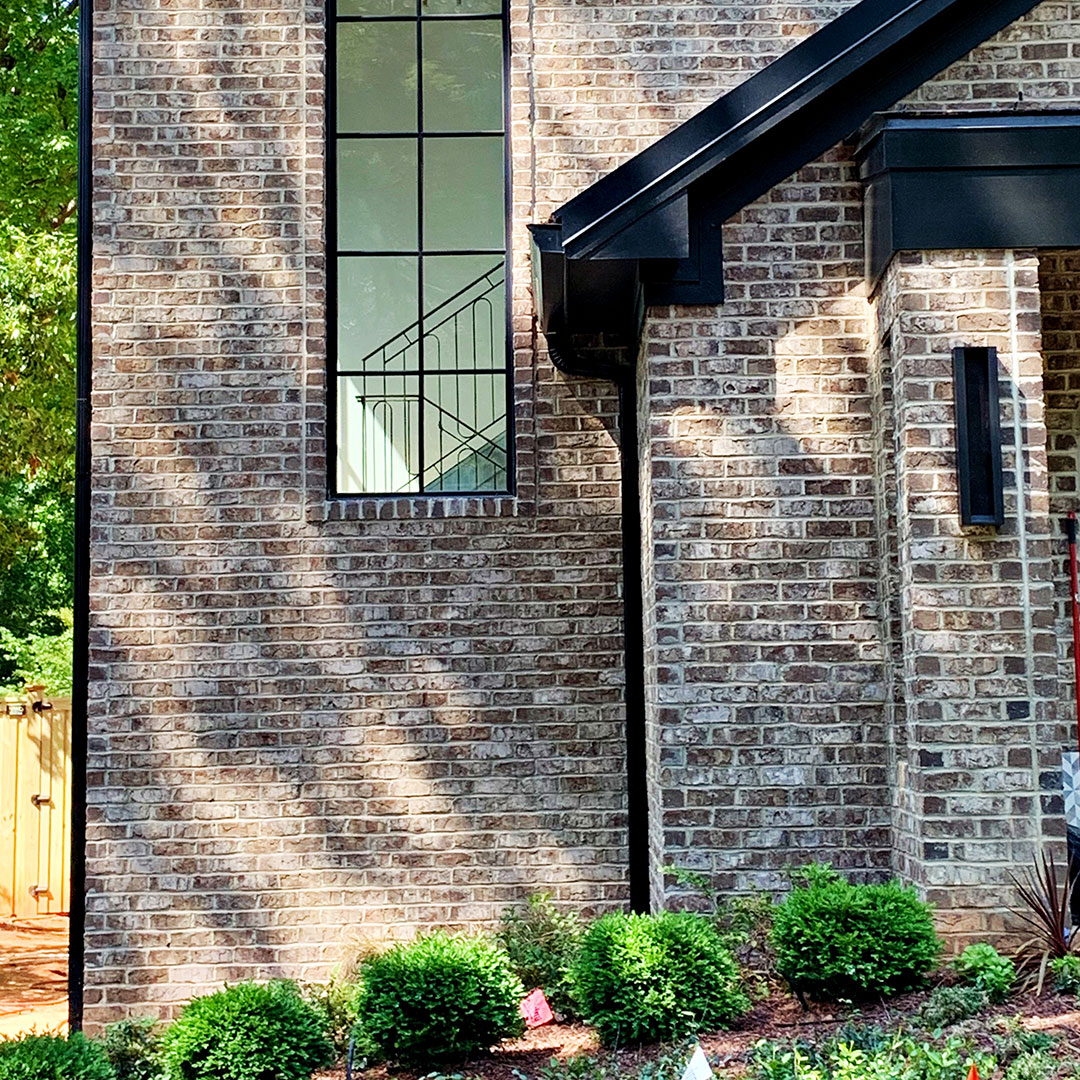 Pine - Artisanal-style brick, sleek new home. The brick is our Barker ...