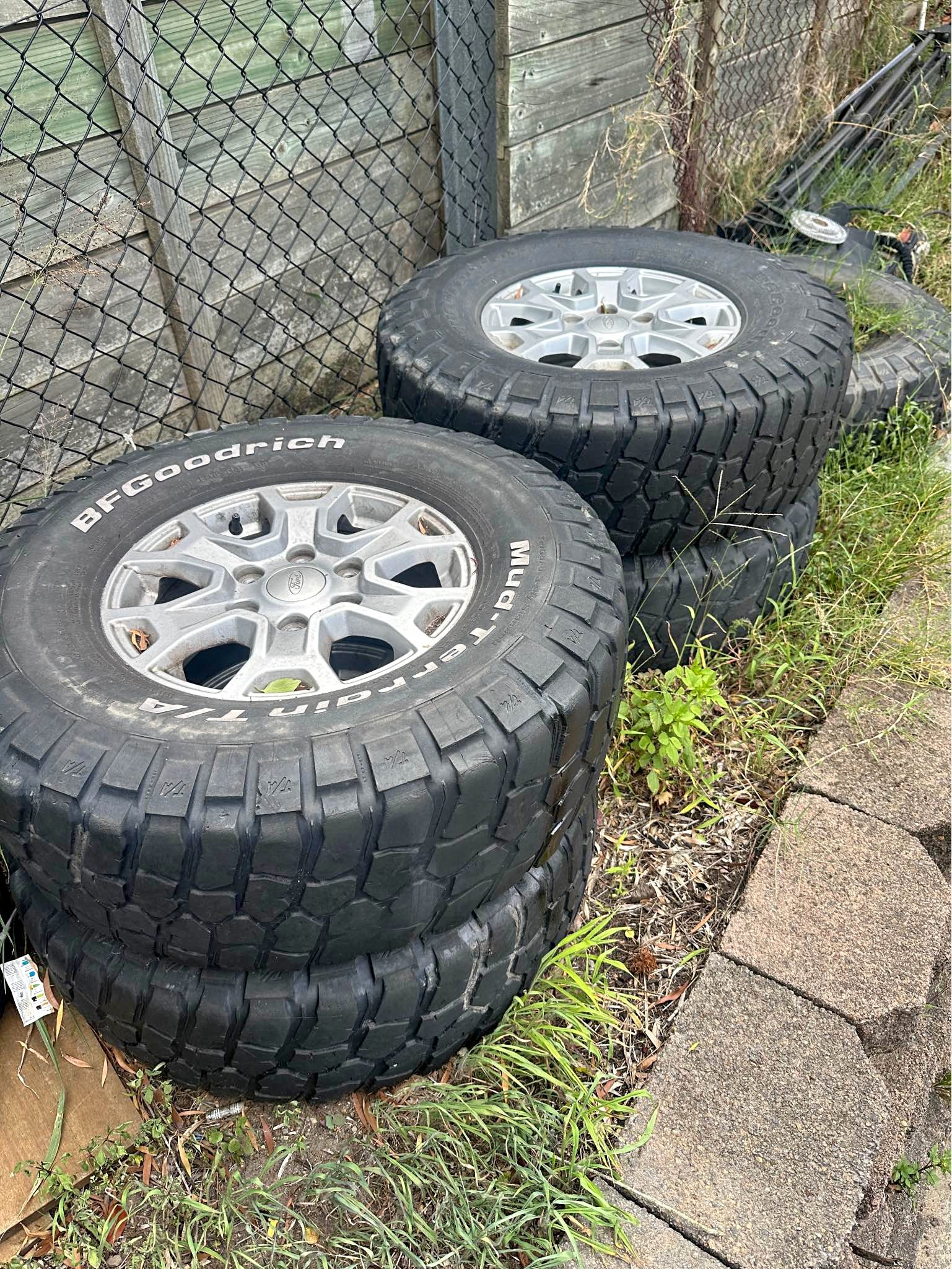 Bf Goodrich muddies and rims - Car Wheels, Tires & Parts - Raymond ...