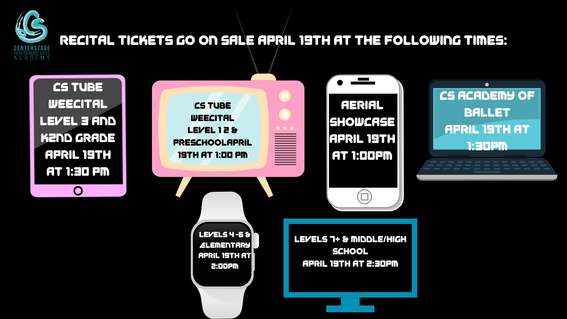 Centerstage - 📢 Attention CS Families! 🎭 Check your inbox! 📧 We’ve just ...